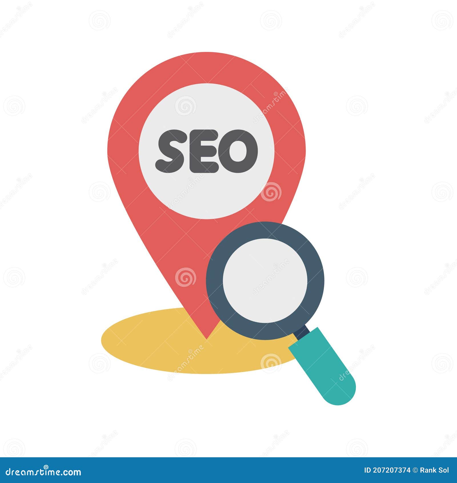 local seo, find, search, seo fully editable  icons