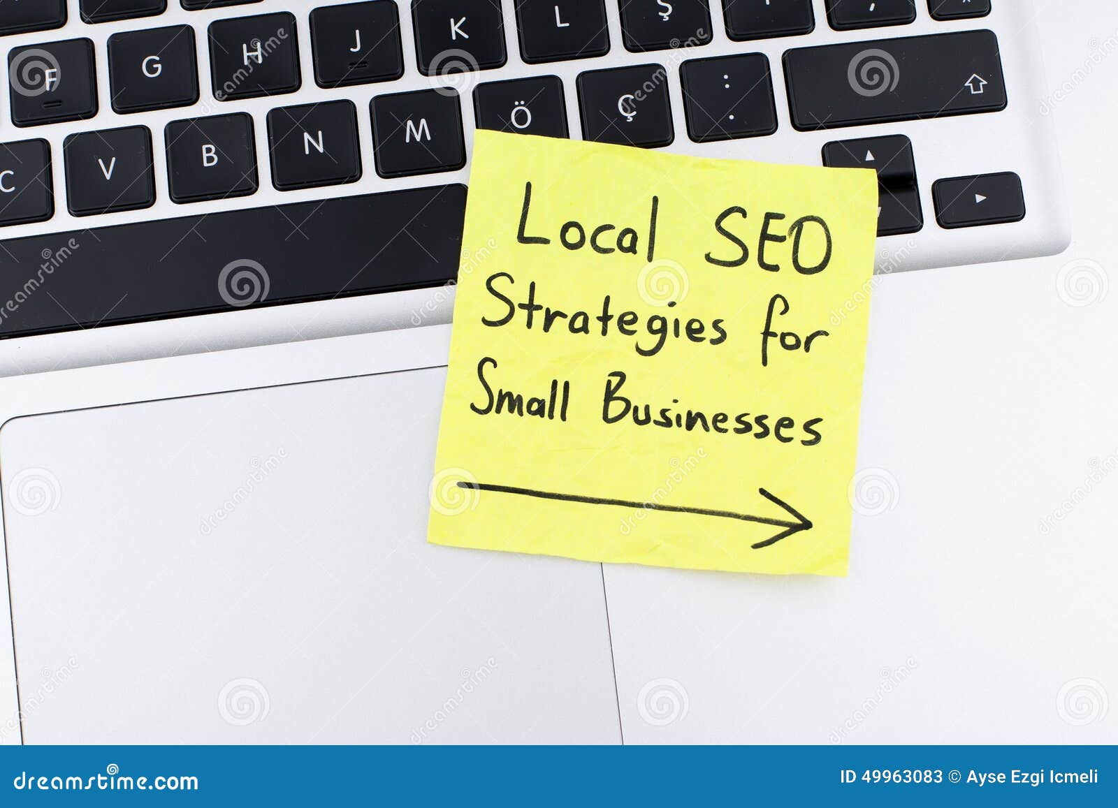 local seo strategy search engine optimization concept background