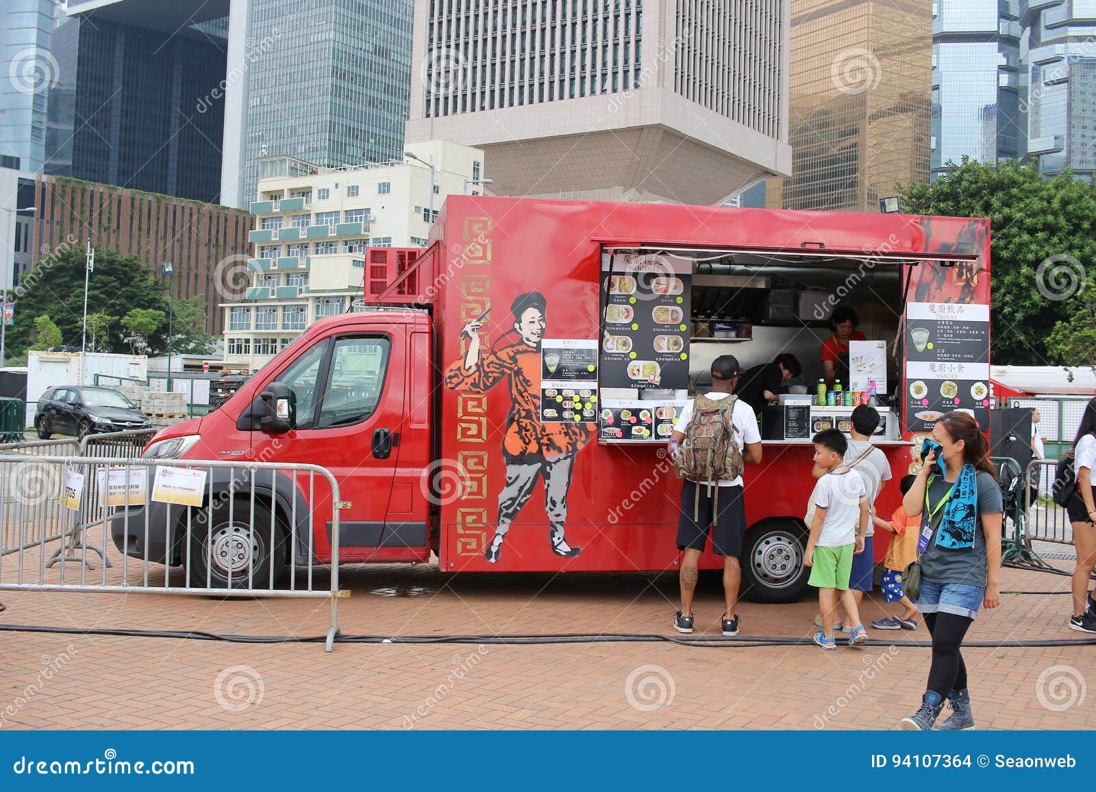 Local Street Foods Sell at Food Trucks Editorial Stock Image - Image of
