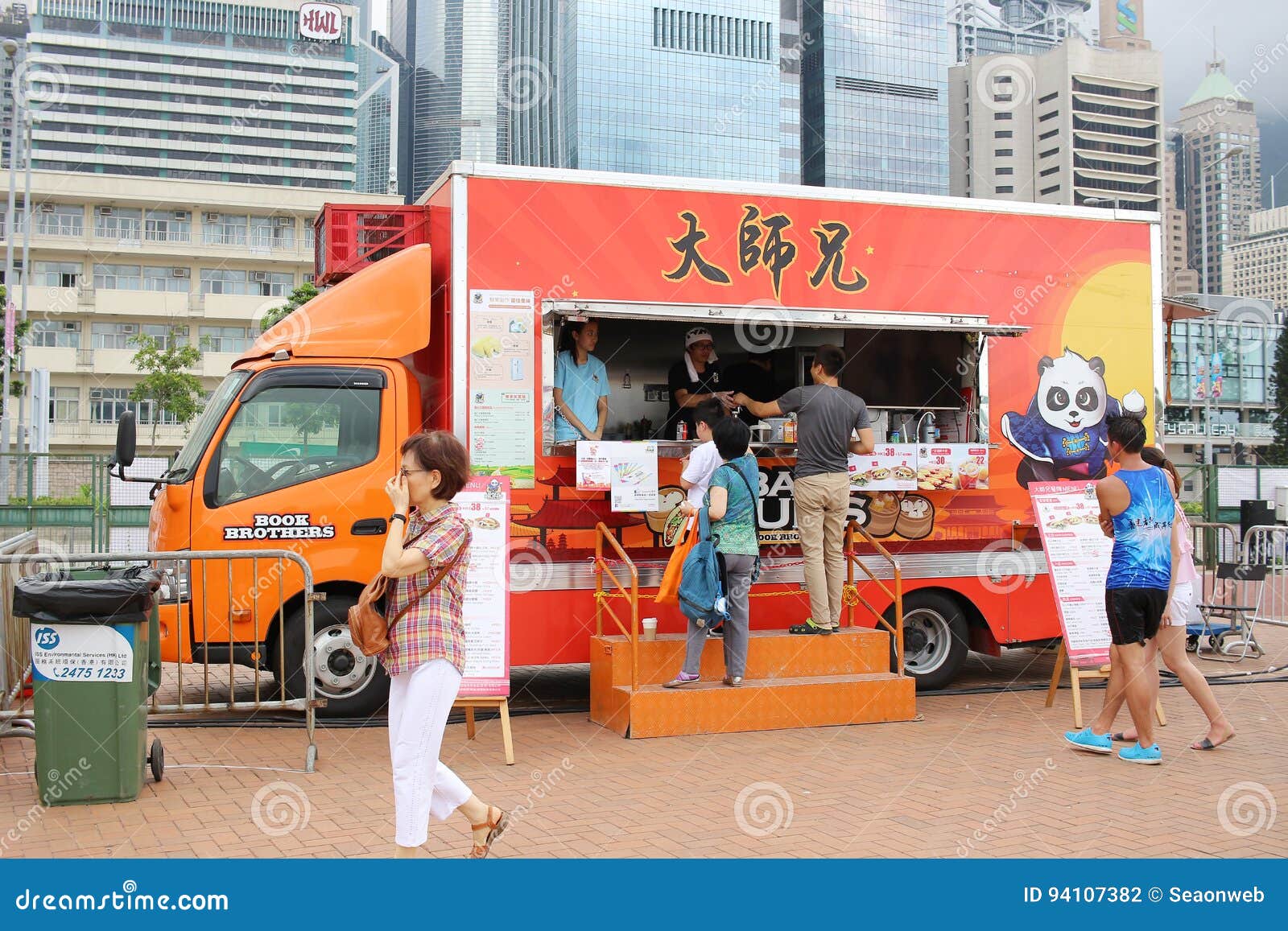 Local Street Foods Sell at Food Trucks Editorial Photography - Image of