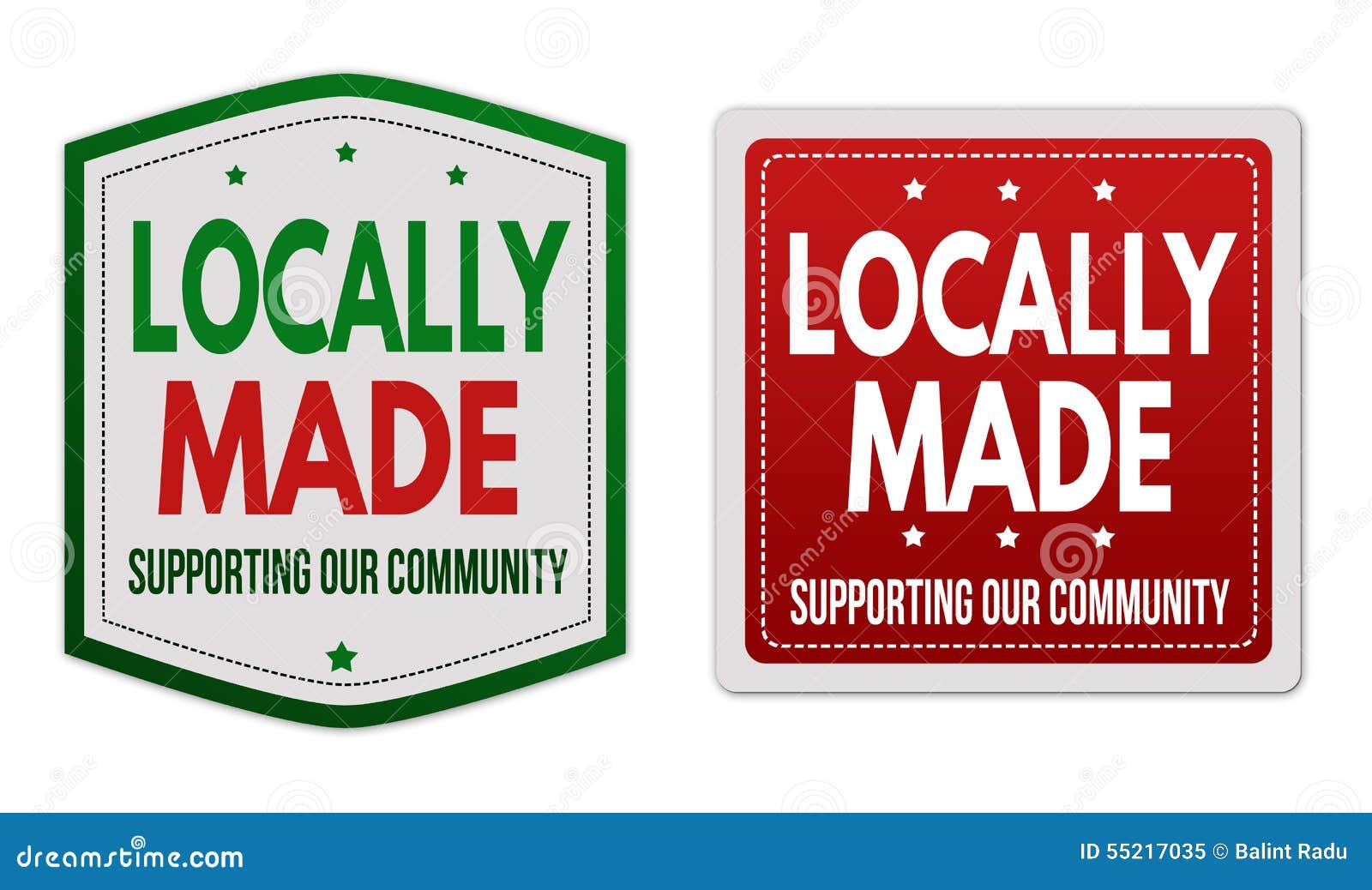 locally made stickers