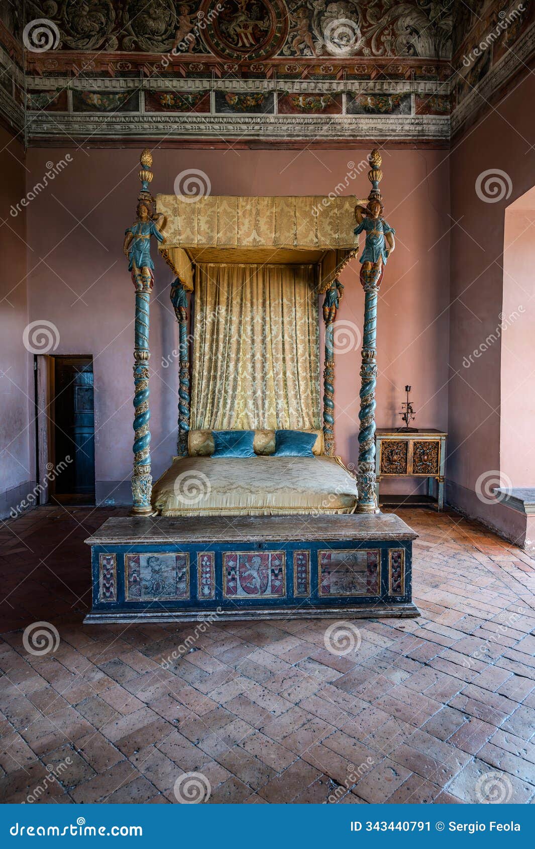 bracciano, italy. the orsini-odescalchi castle, also known as bracciano castle