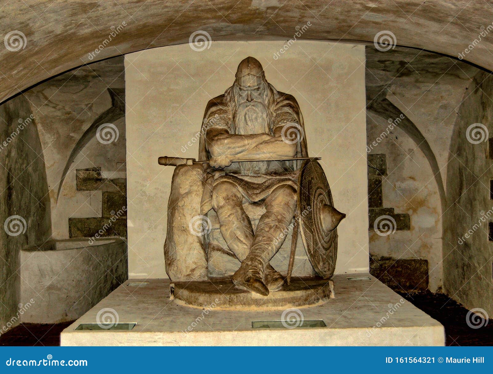 warrior statue at rosenberg castle