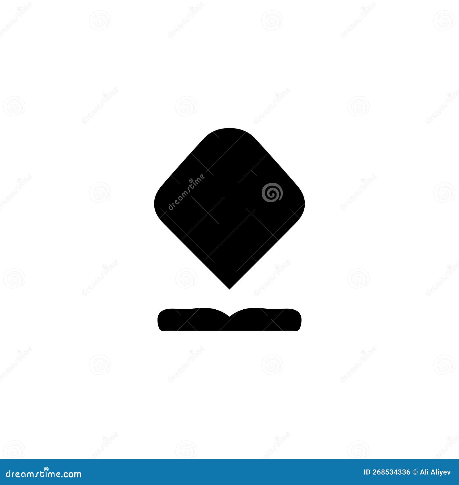 Clothes Pin Peg Icon, Simple Style Royalty Free SVG, Cliparts