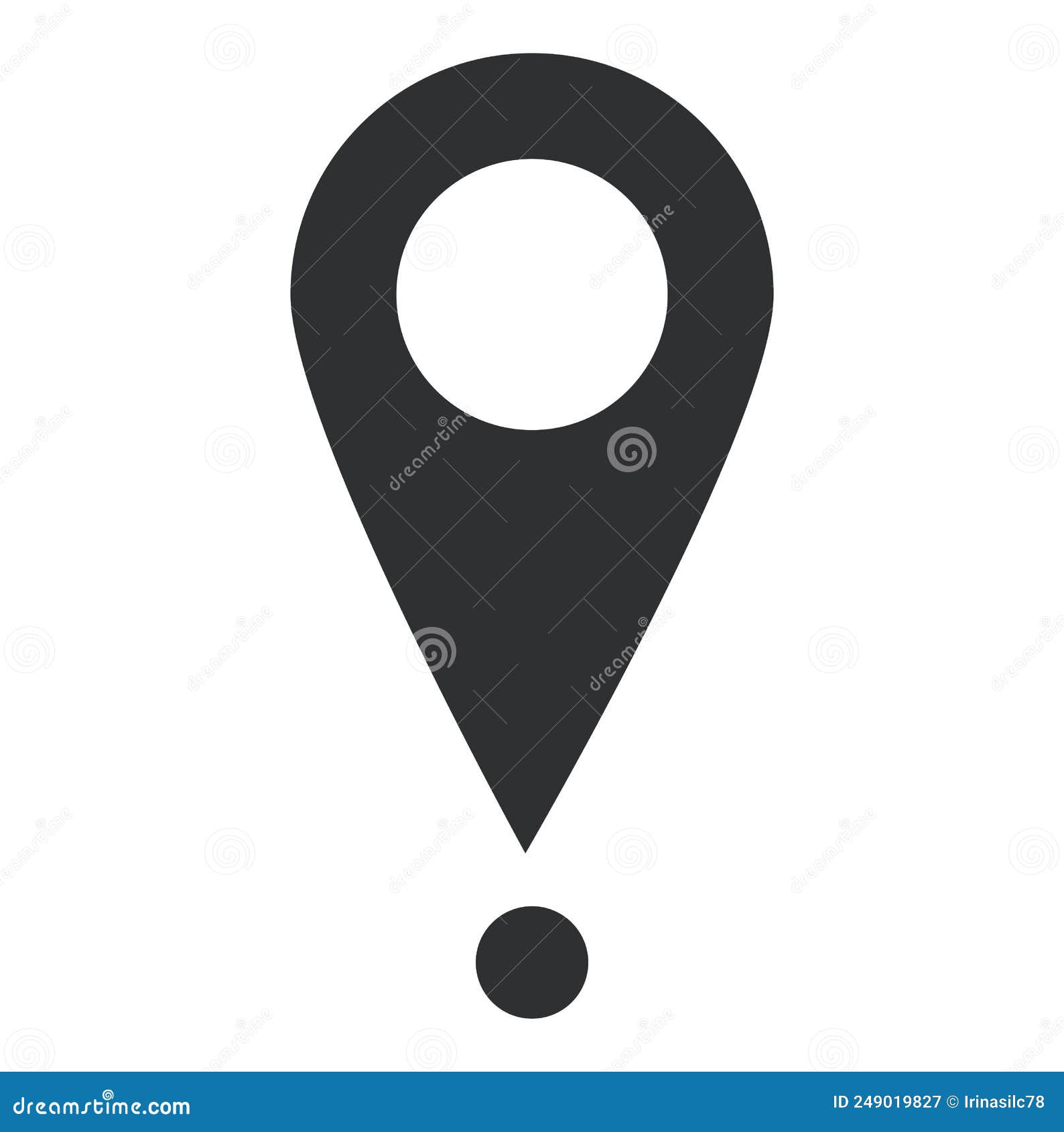 Location Pin for Map Vector Design Stock Illustration Illustration of