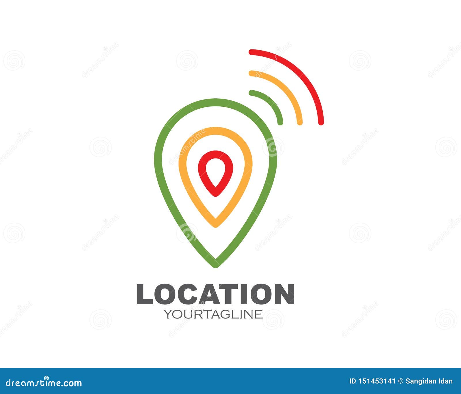 location point icon logo  