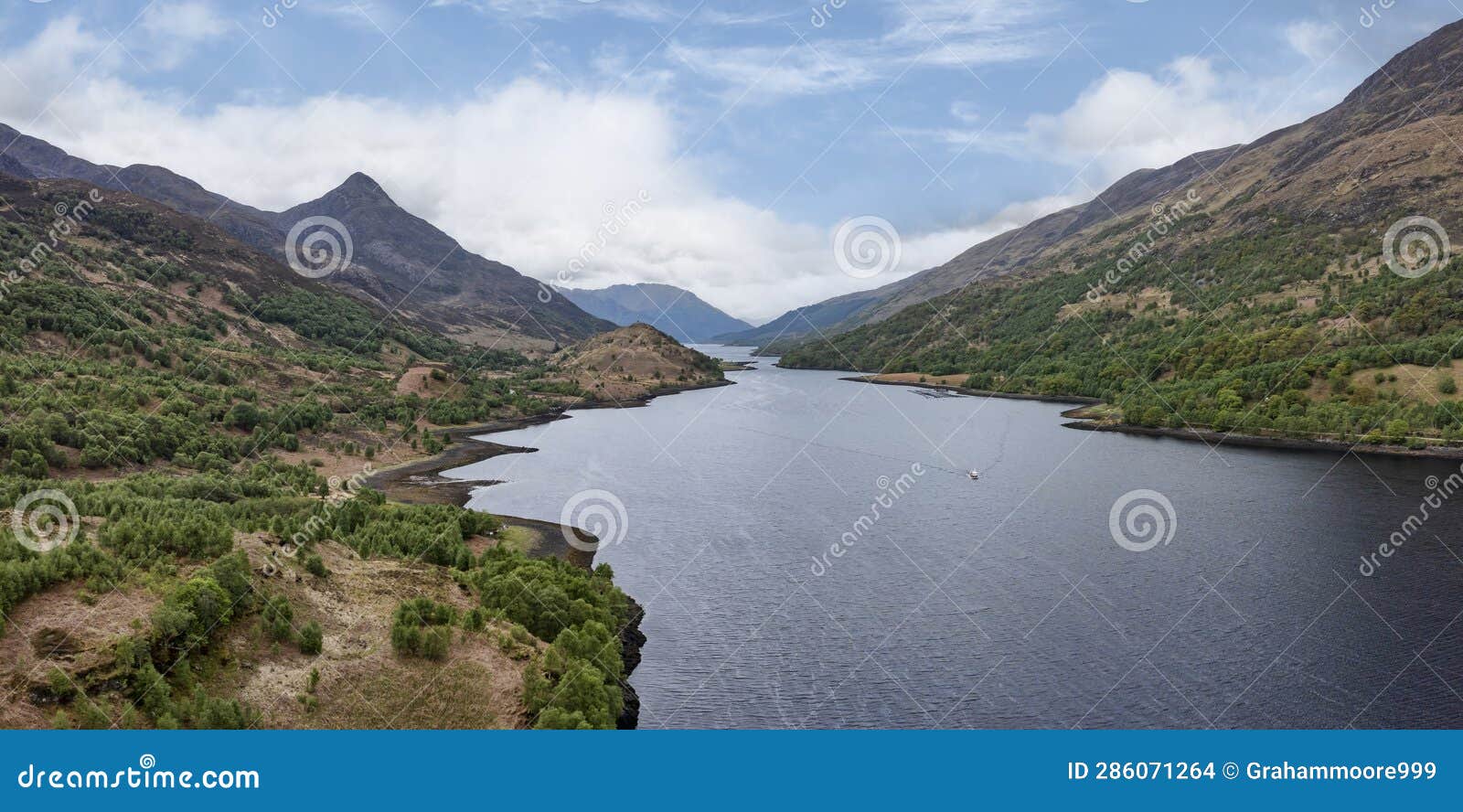 Loch Leven and the Pap of Glencoe Stock Photo - Image of hill, lake ...