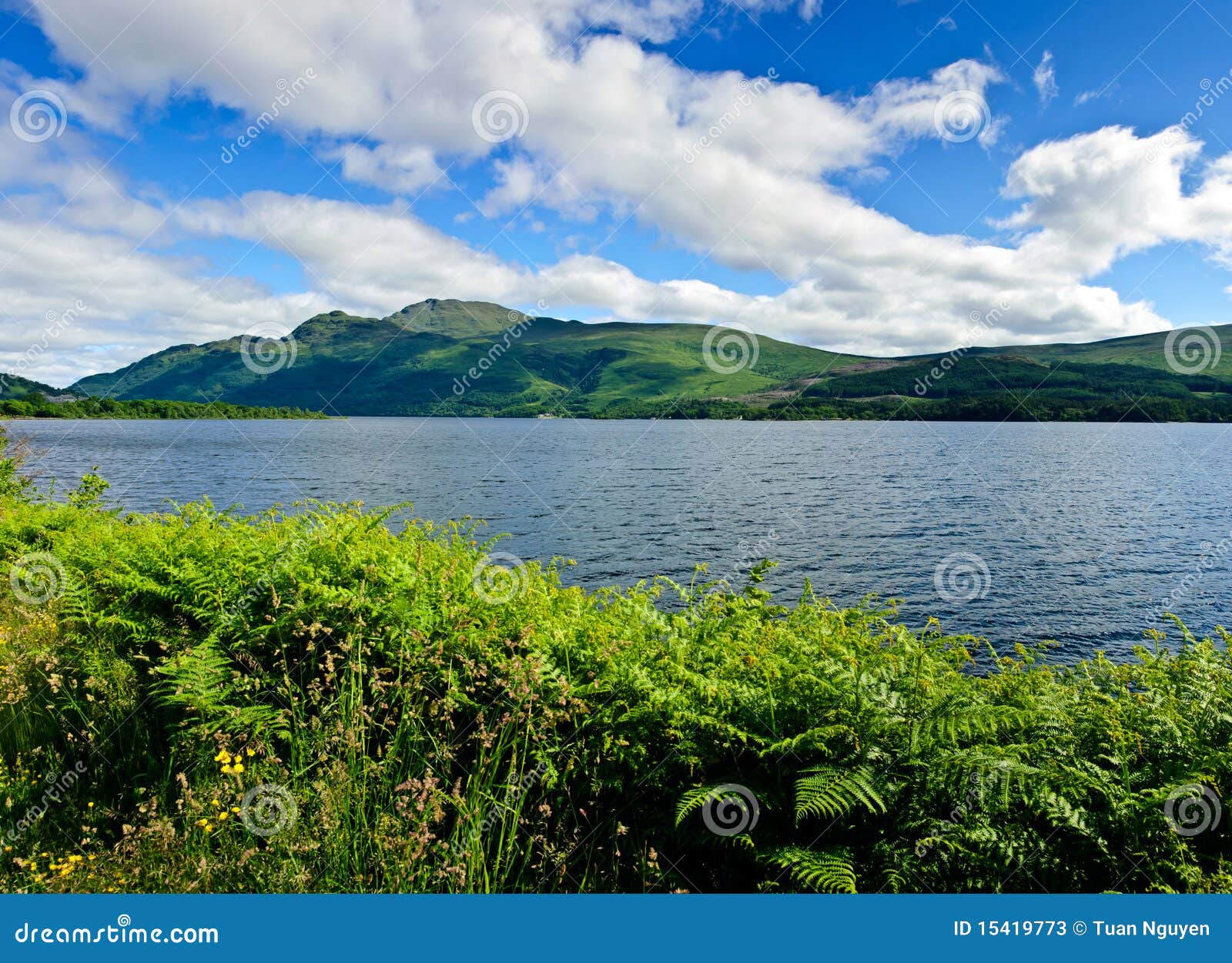 Loch Lomond stock image. Image of panoramic, nature, 011100 - 15419773