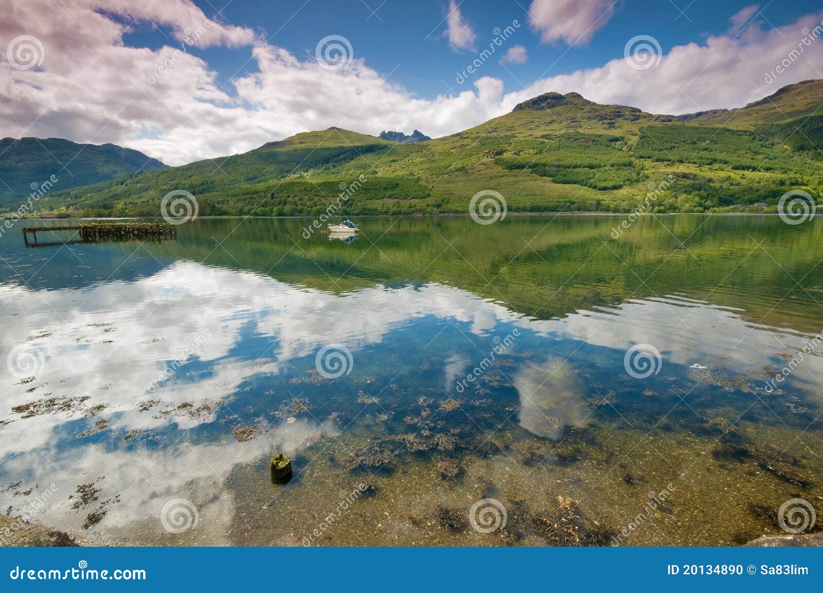 Loch Lomond stock photo. Image of nature, europe, view - 20134890