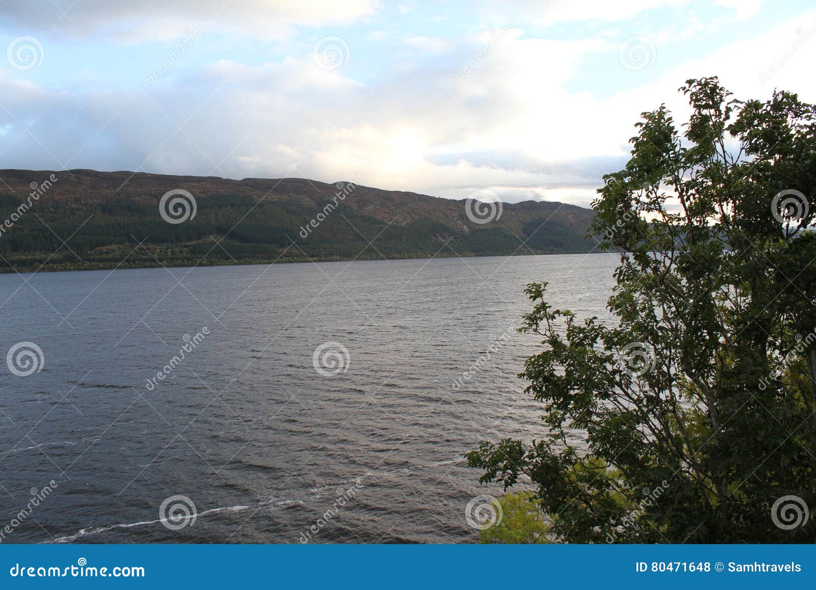 Loch Ness / Lochness stock photo. Image of large, adventure - 80471648