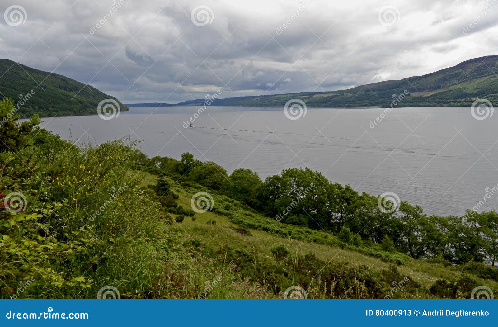 Loch Ness, Scotland, United Kingdom Stock Image - Image of britain ...