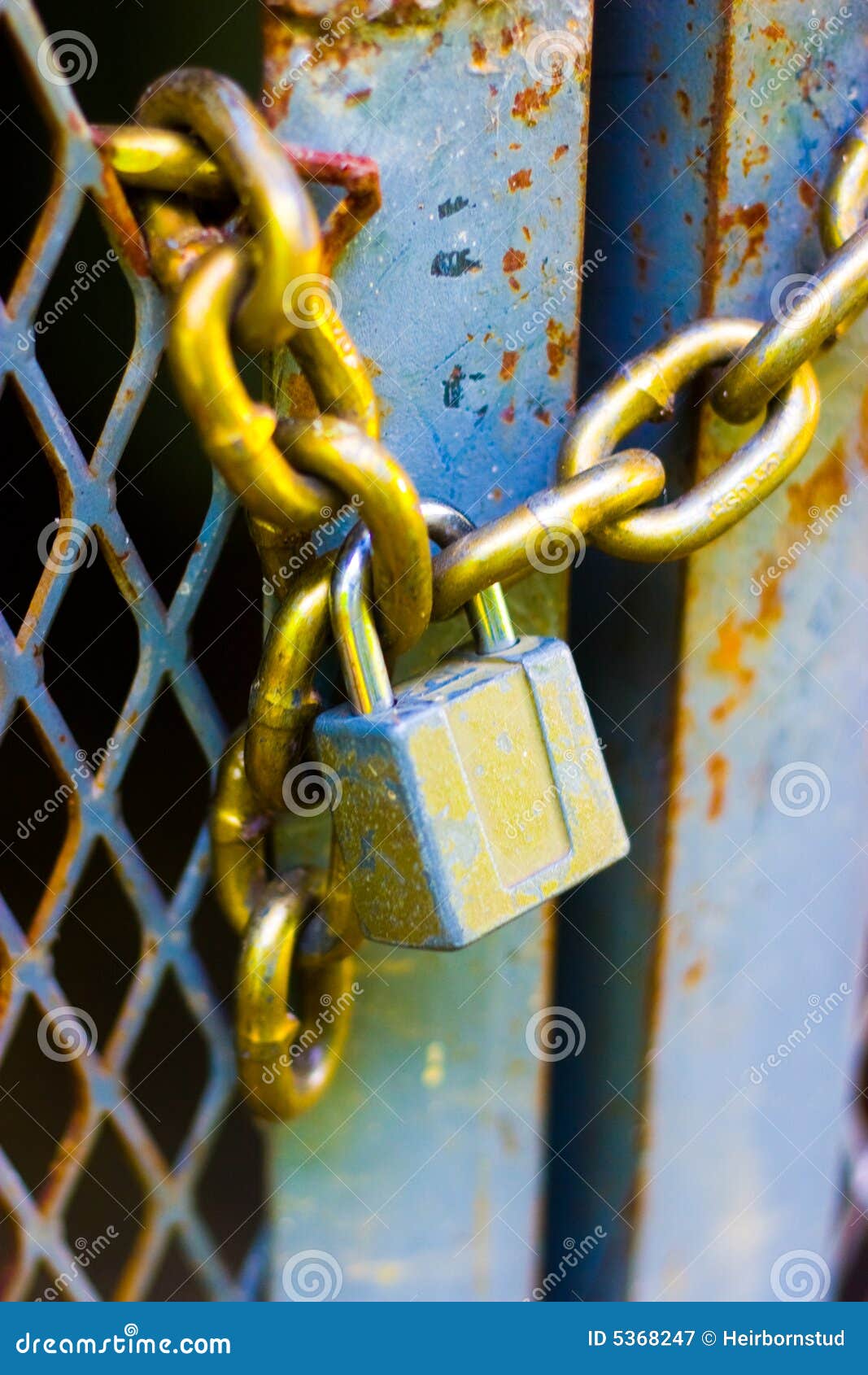 Lock and chain stock image. Image of safety, object, secured 5368247