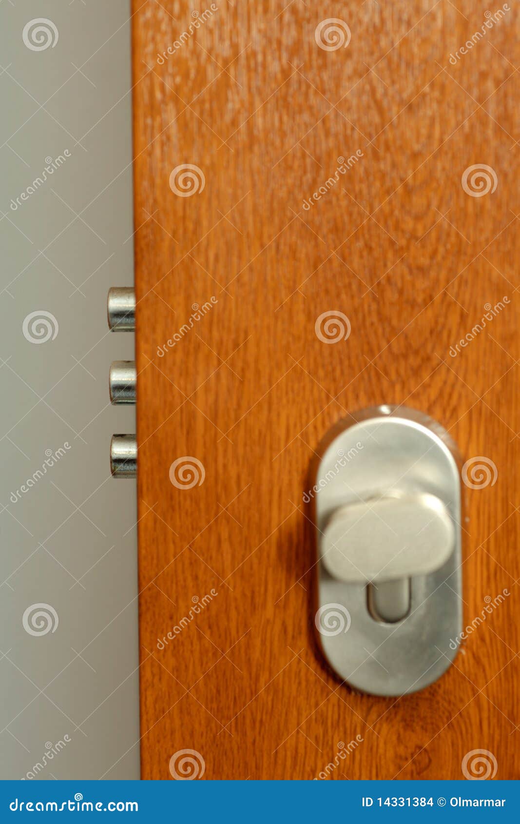 lock - detail of modern office door