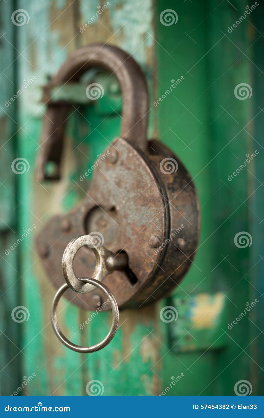 Lock stock photo. Image of iron, lock, aged, gray, building 57454382