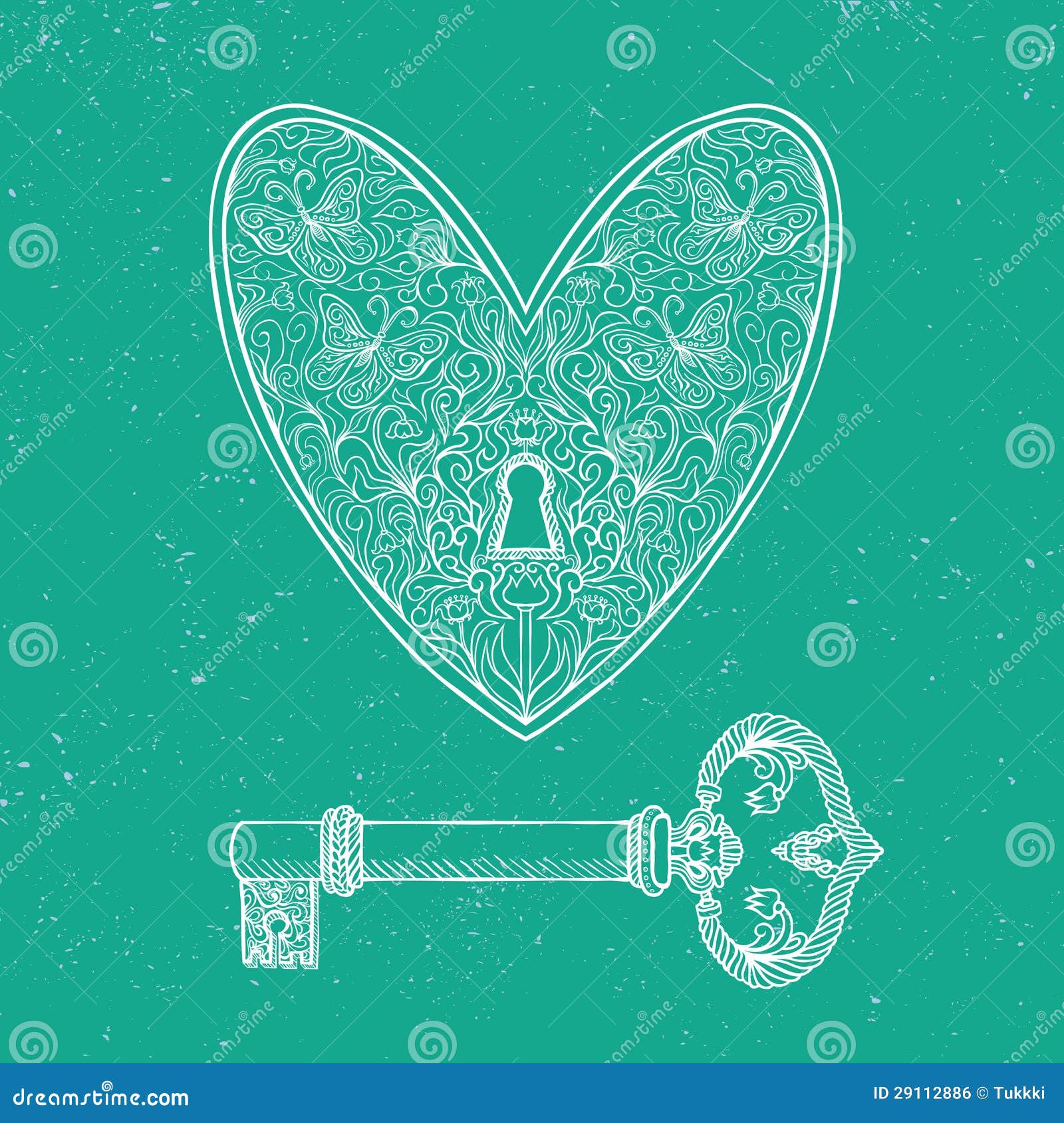 green shirt vector t And Locked Heart Key Green Emerald Background Stock On