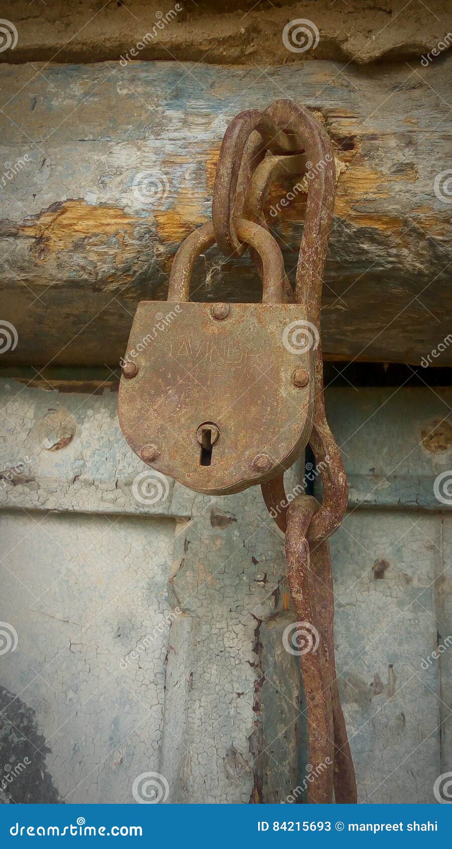 Locked room with lock stock image. Image of oldvintage 84215693