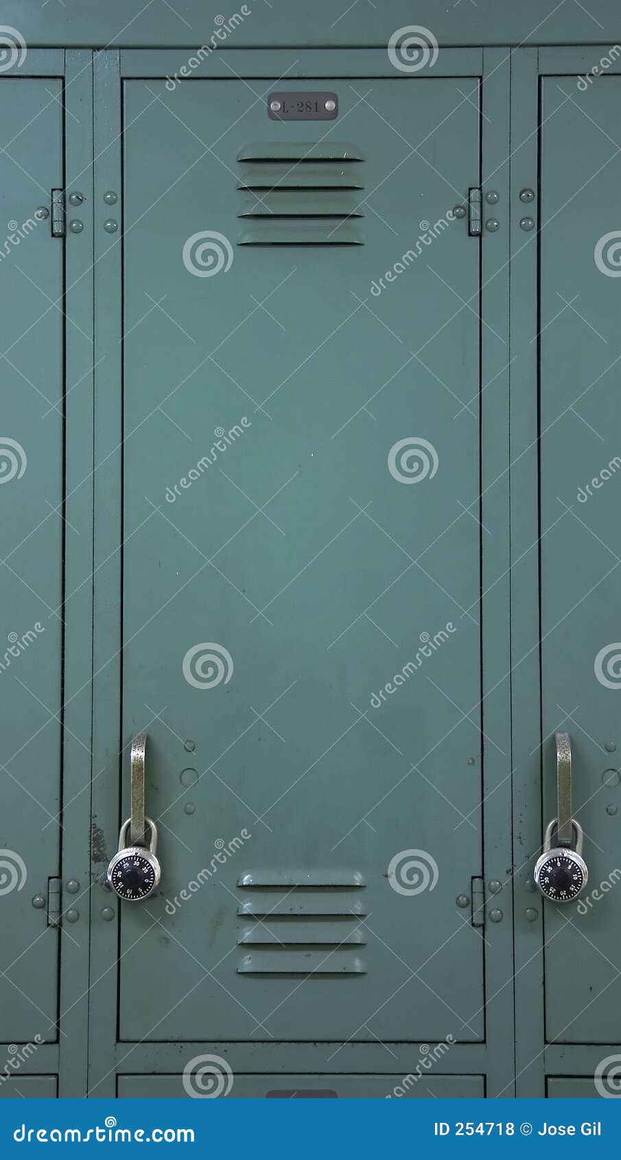 Locker Royalty Free Stock Photos - Image: 254718