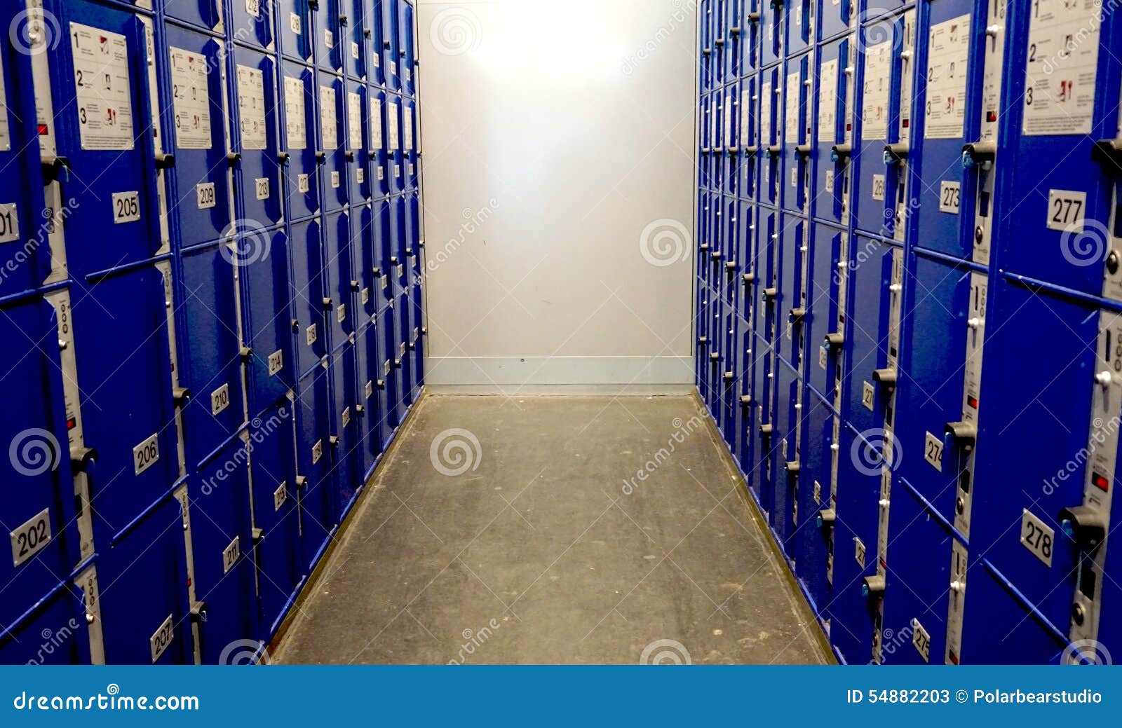 Locker in train station stock image. Image of swiss, lock 54882203