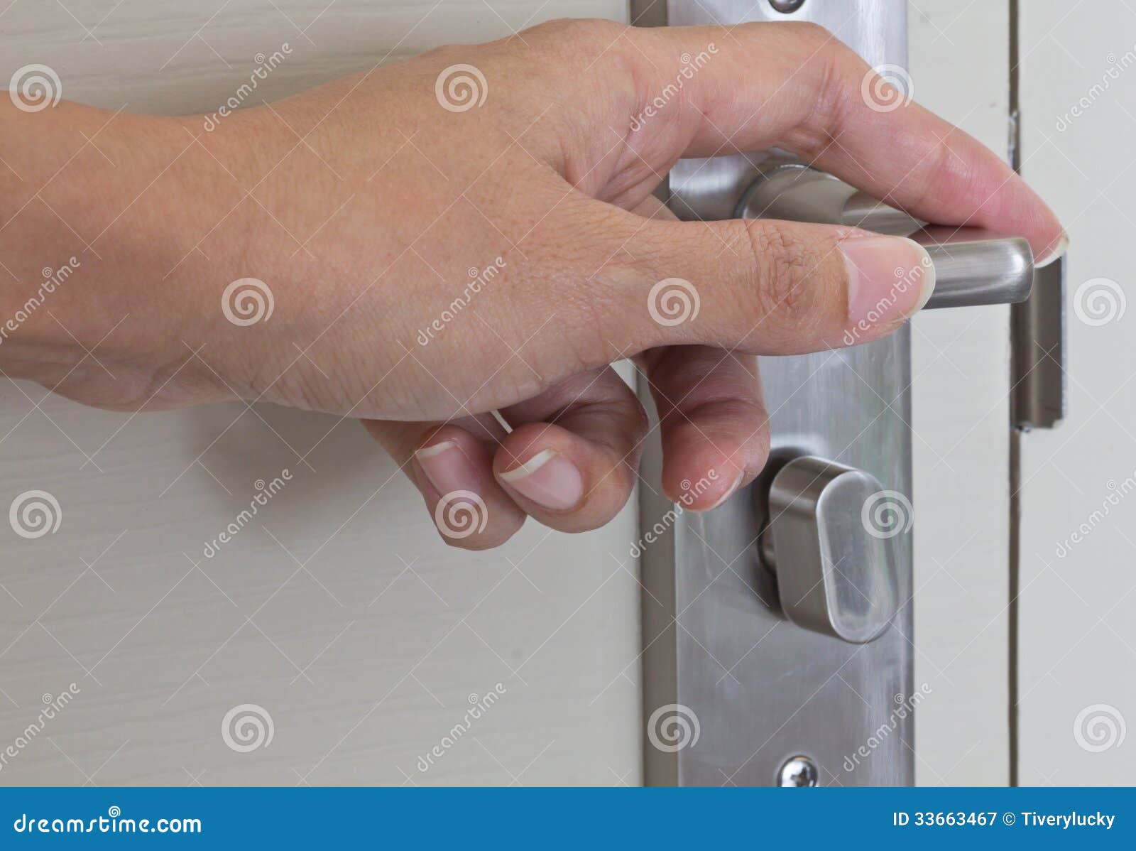 Locking up stock image. Image of knob, secrecy, protection 33663467