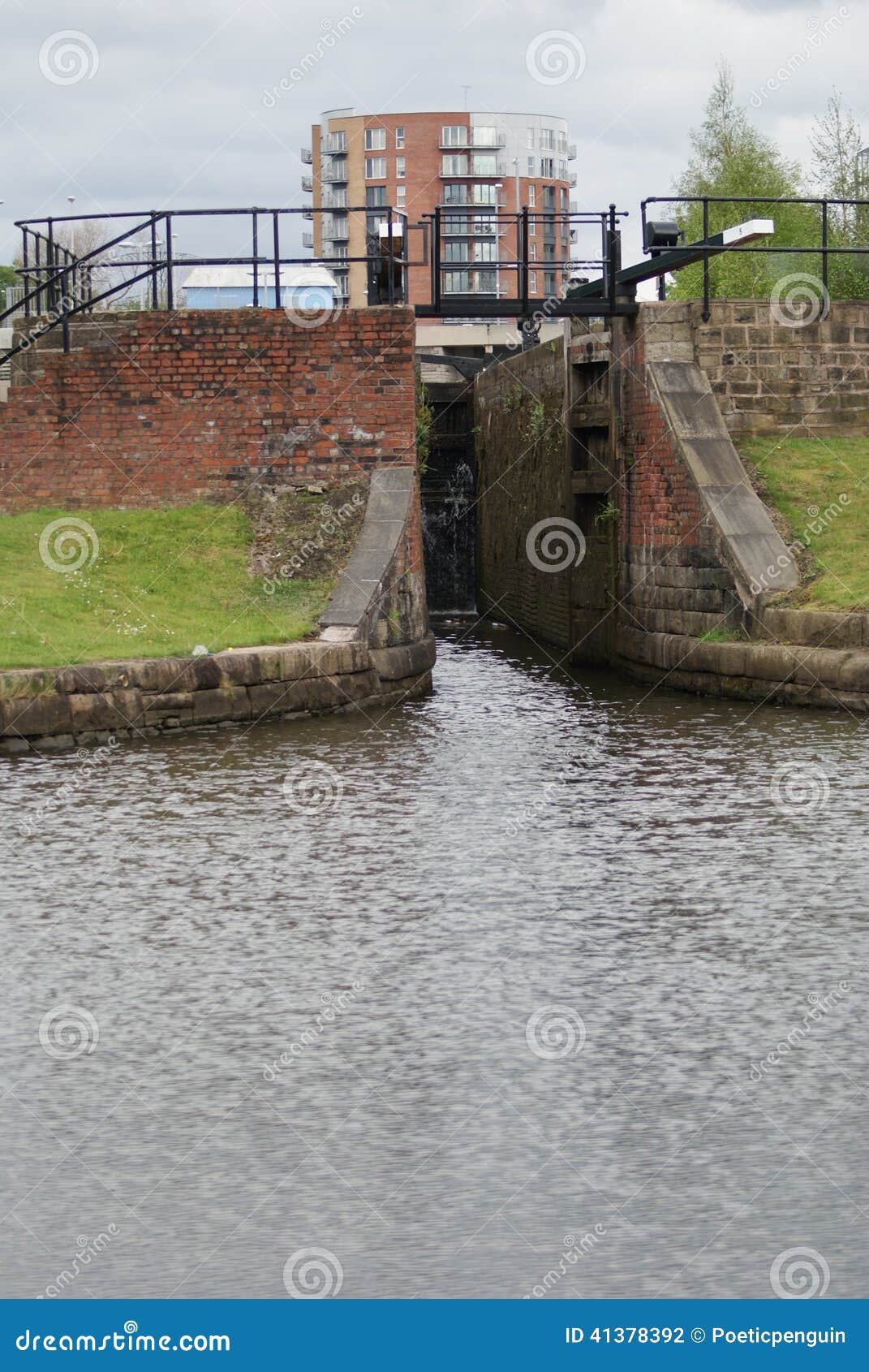 Locks on East Manchester Canal Stock Photo Image of scenic, ashton