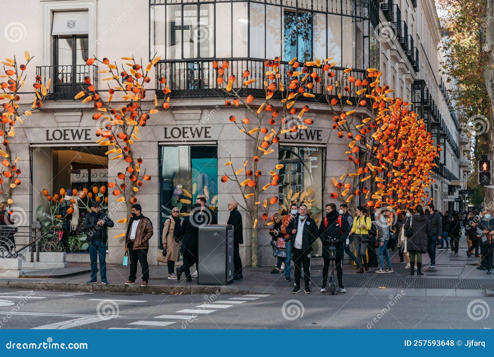 Calle Serrano Madrid Stock Photos - Free & Royalty-Free Stock Photos from  Dreamstime