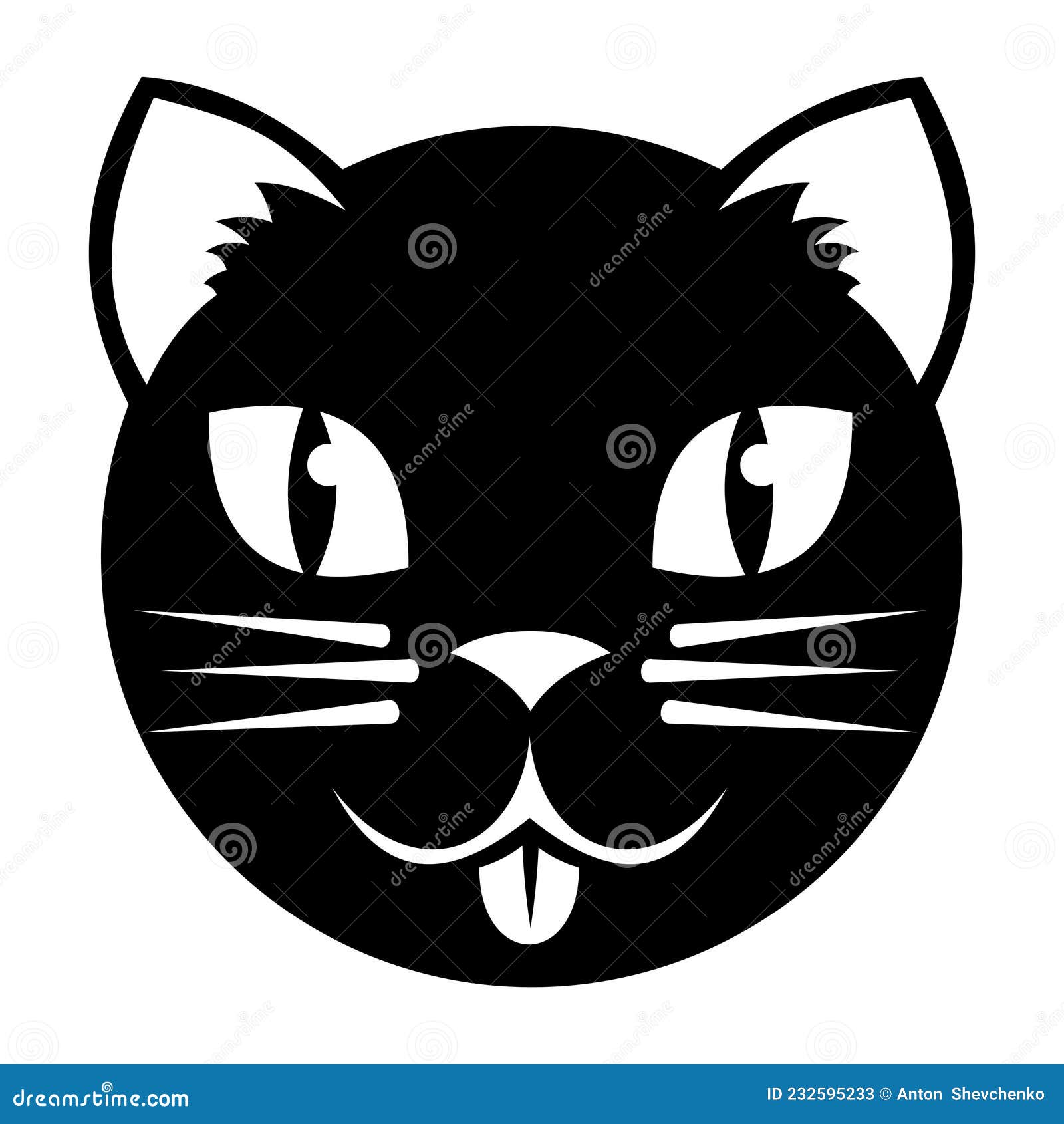 Gato Gatinho Desenhando Preto E - Gráfico vetorial grátis no