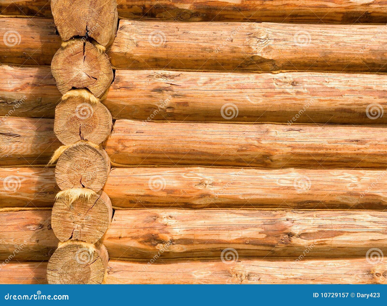 Log Cabin Details Royalty Free Stock Photography - Image 