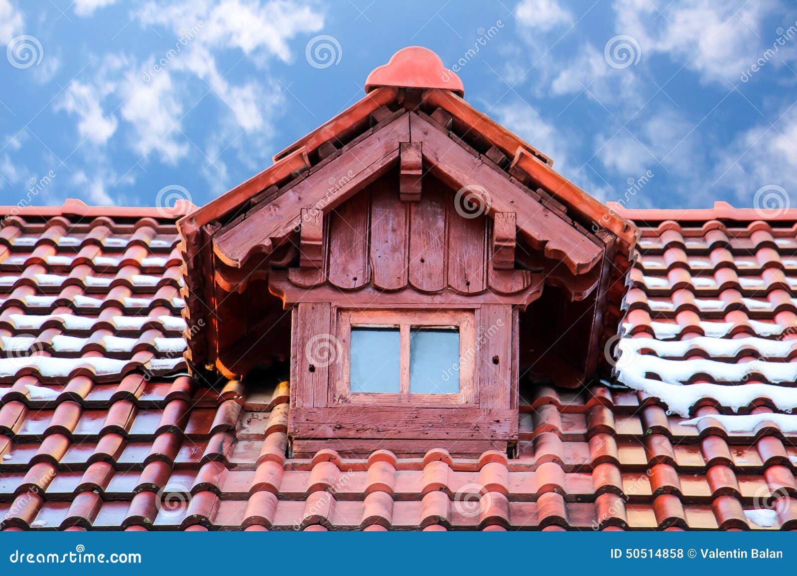 Log cabin gable and roof stock photo. Image of overhead 50514858