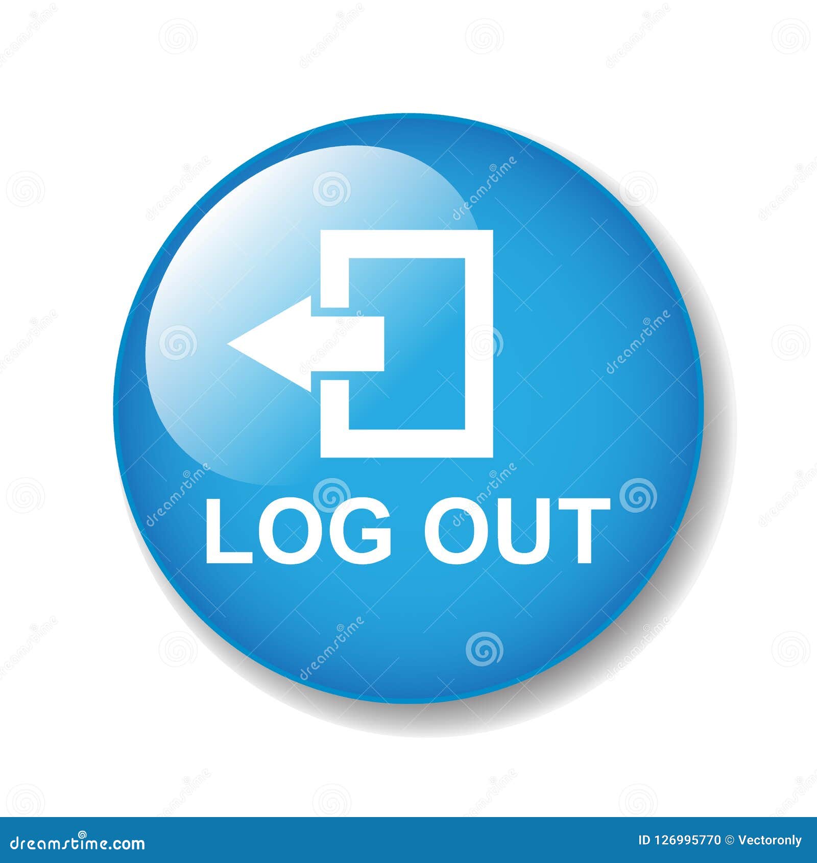 Login icon stock illustration. Illustration of button - 72946790