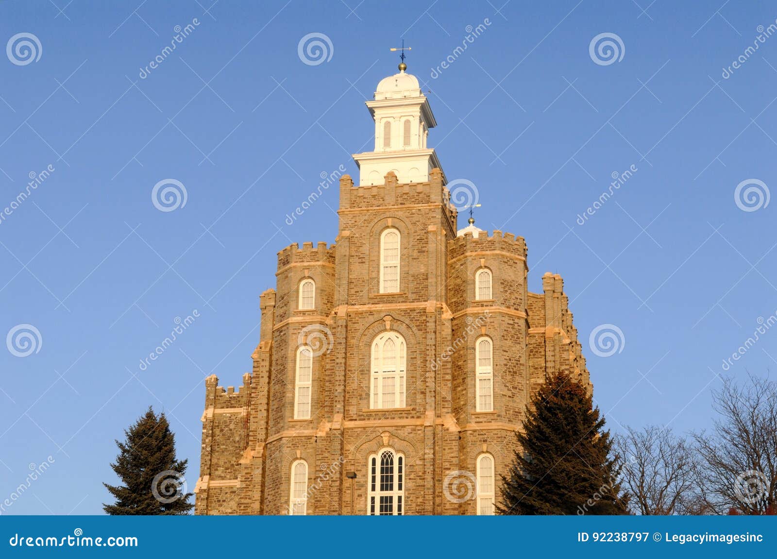 logan utah temple of the mormon church