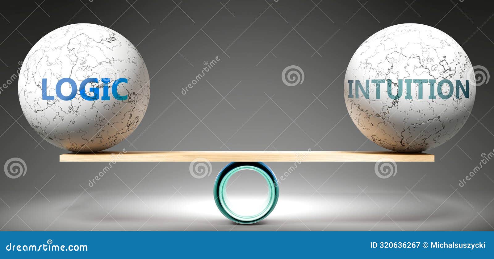 logic and intuition in balance
