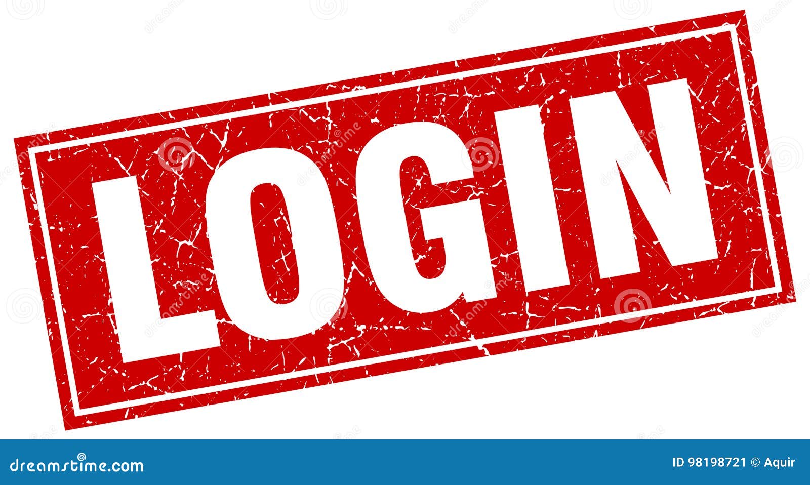 Login stamp stock vector. Illustration of grungy, label 98198721