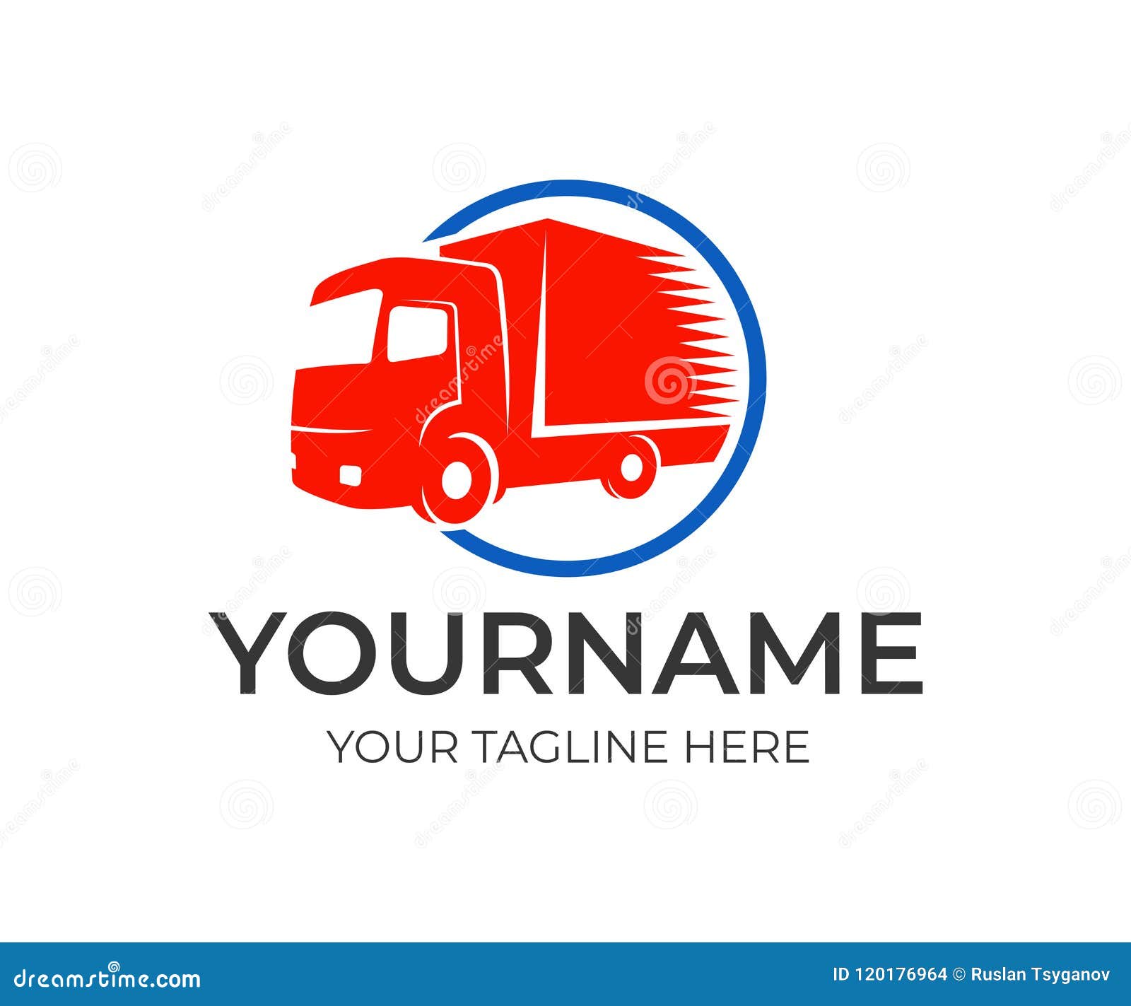 design dispatching, trucking, transport, logistic and auto detailing logo