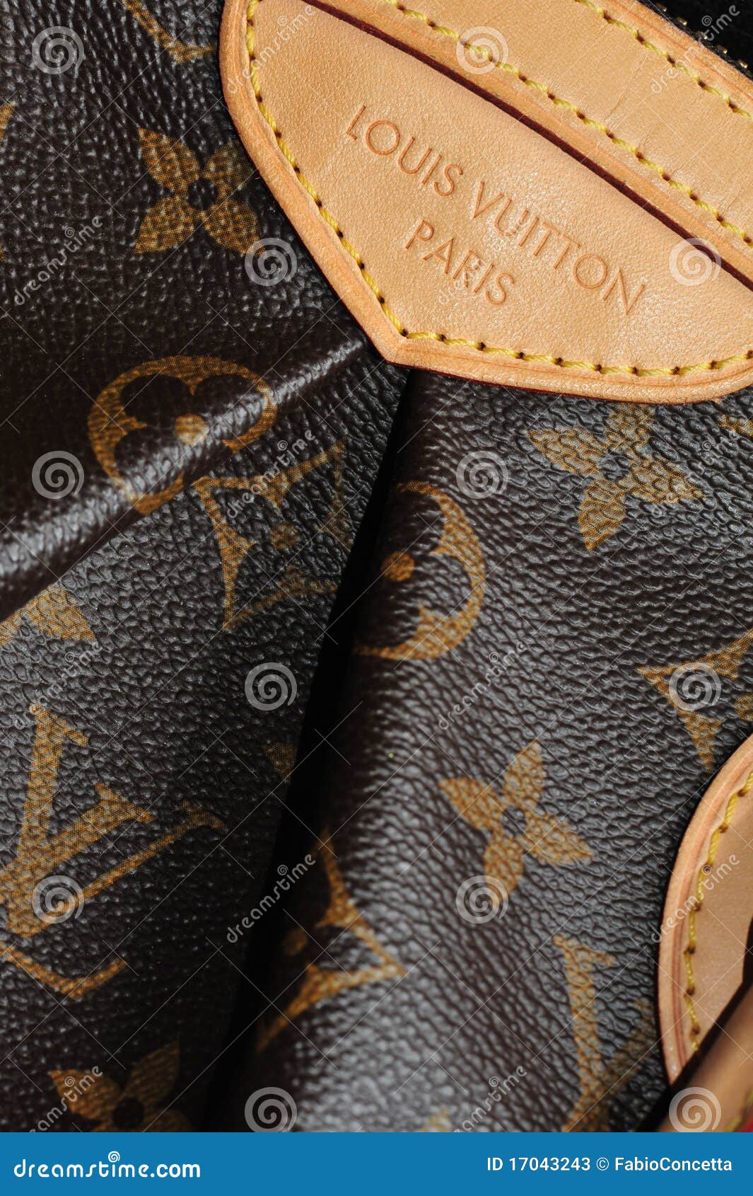 Louis Vuitton Symbols Leather Background Stock Photo, Picture and Royalty  Free Image. Image 167767267.
