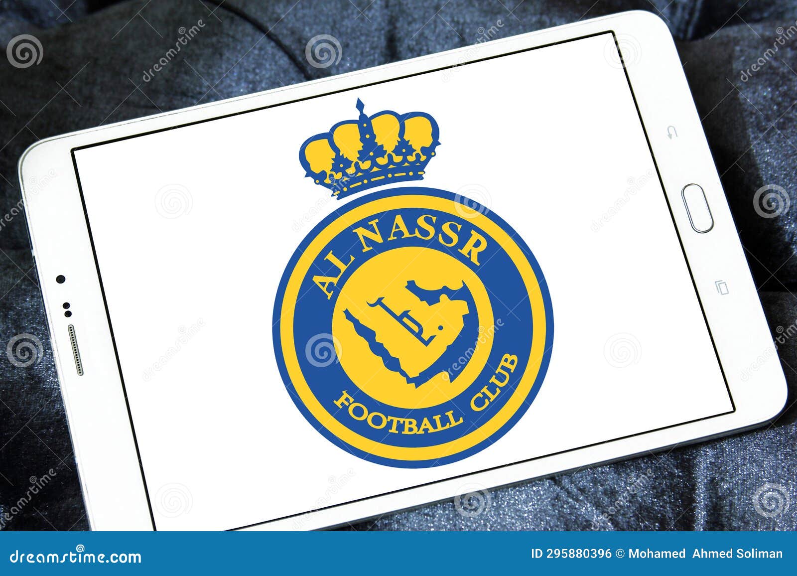 Al nassr saudi club logo editorial photo. Image of english - 295880396