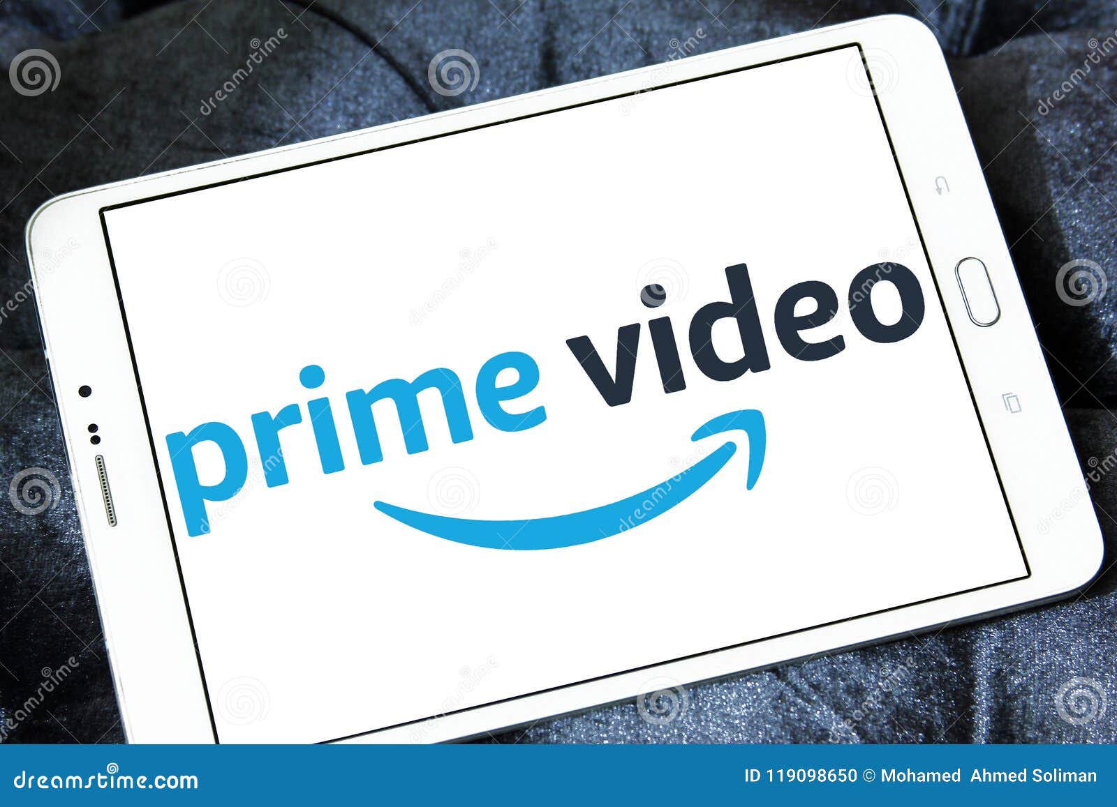 Amazon prime Video logo editorial image