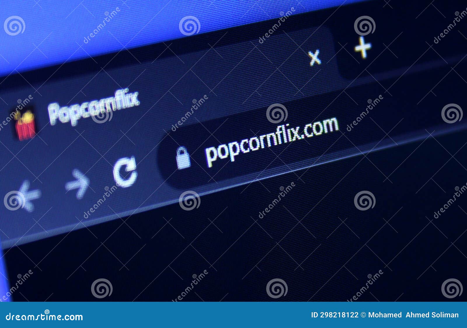 Popcornflix Video Streaming Website Editorial Photography Image of