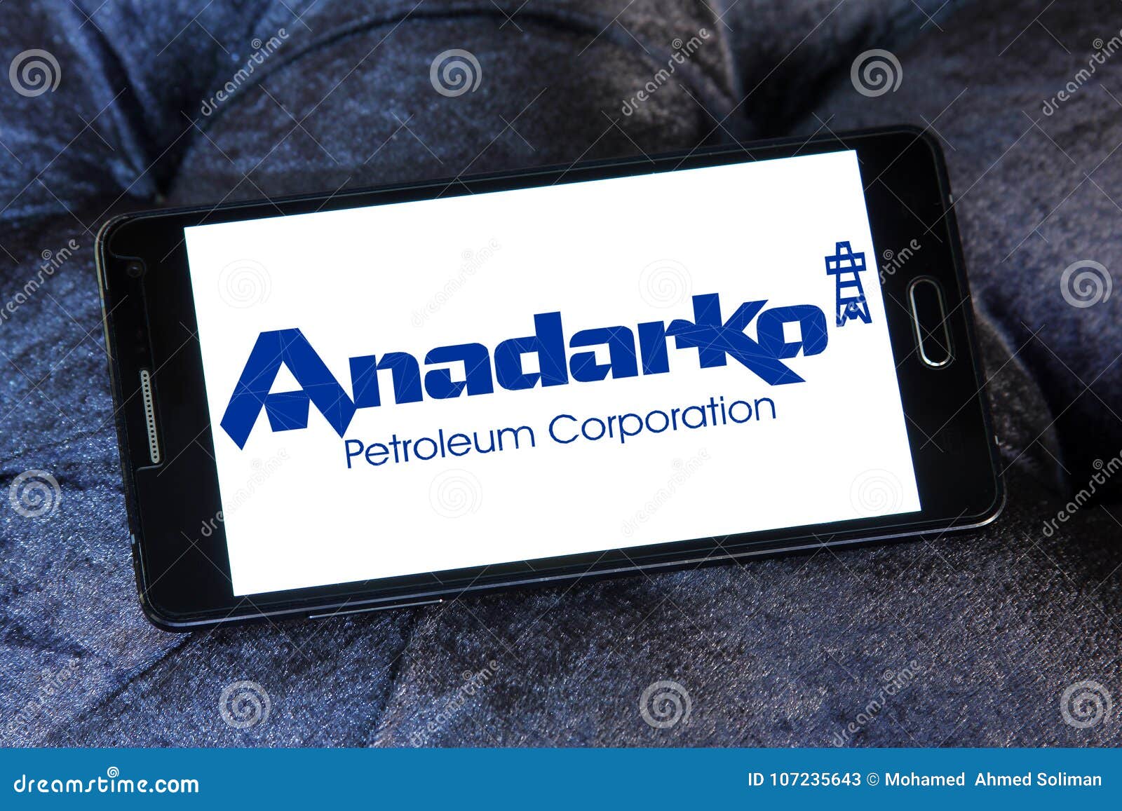 Logo Anadarko Petroleum Corporation Redaktionelles Stockfoto Bild von
