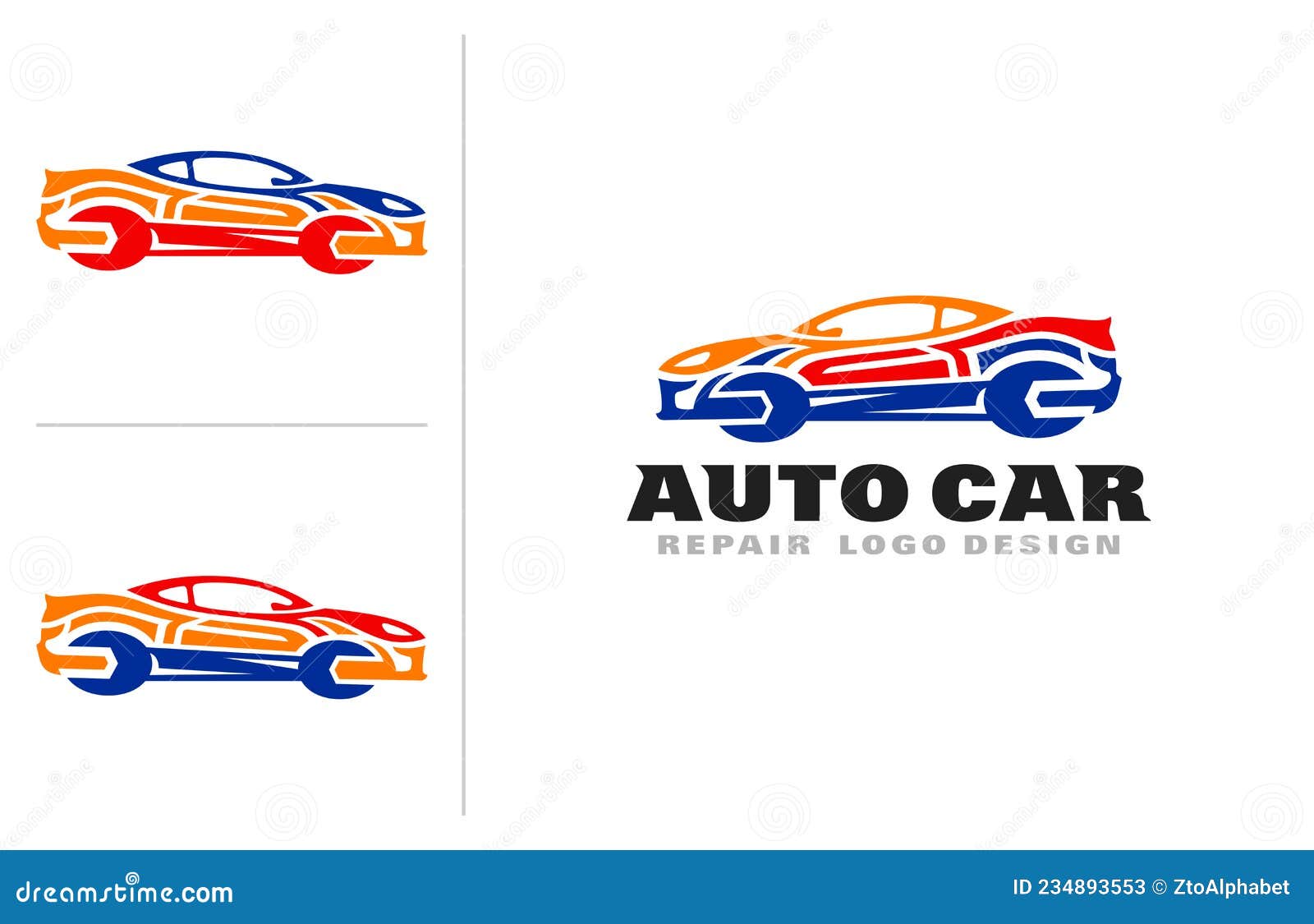 Modèle De Logo De Voiture Illustration Vectorielle Automobile De Voiture  Logo D'insigne De Voiture Automobile