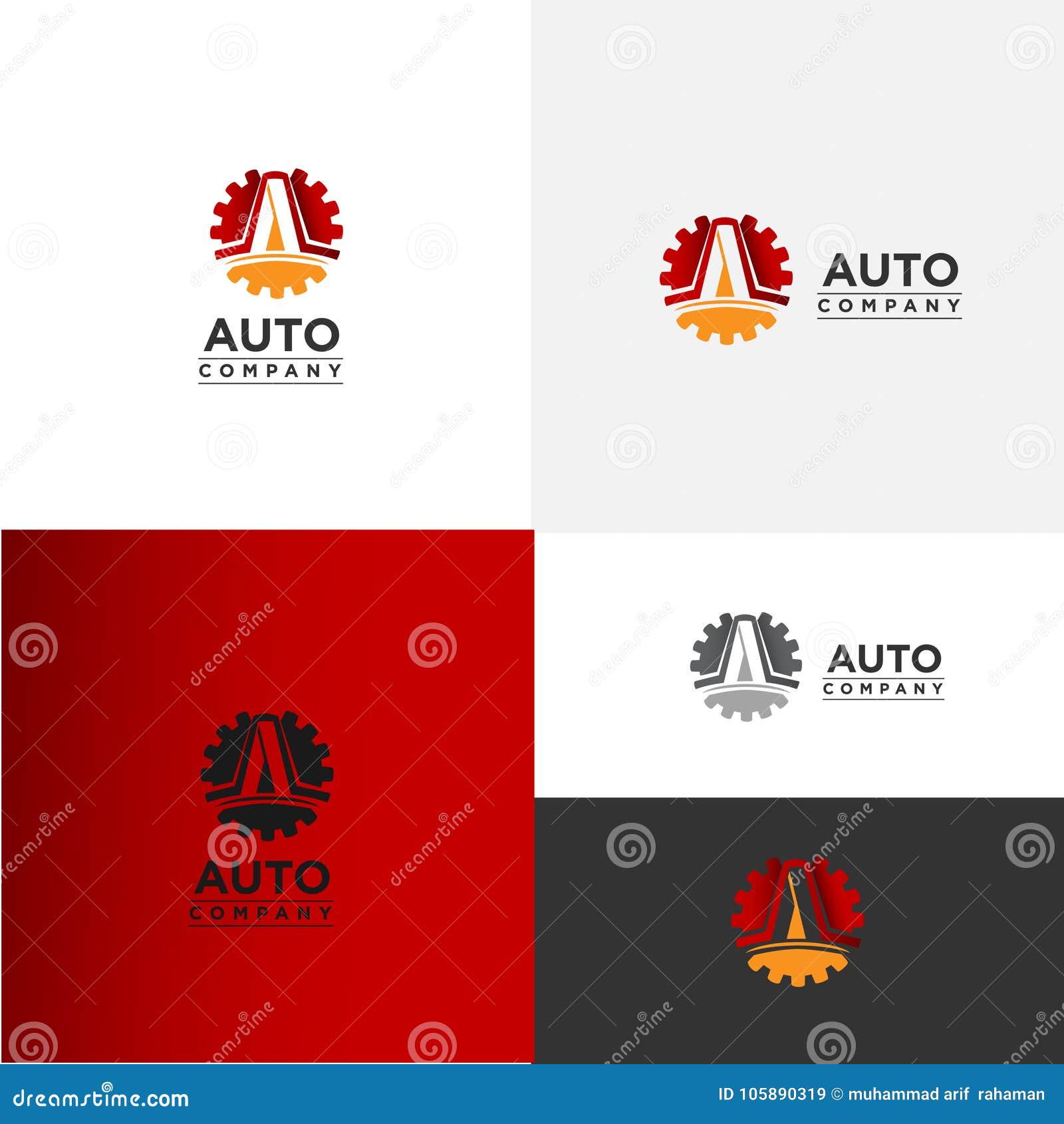 A logo for auto workshop stock vector. Illustration of shop - 105890319