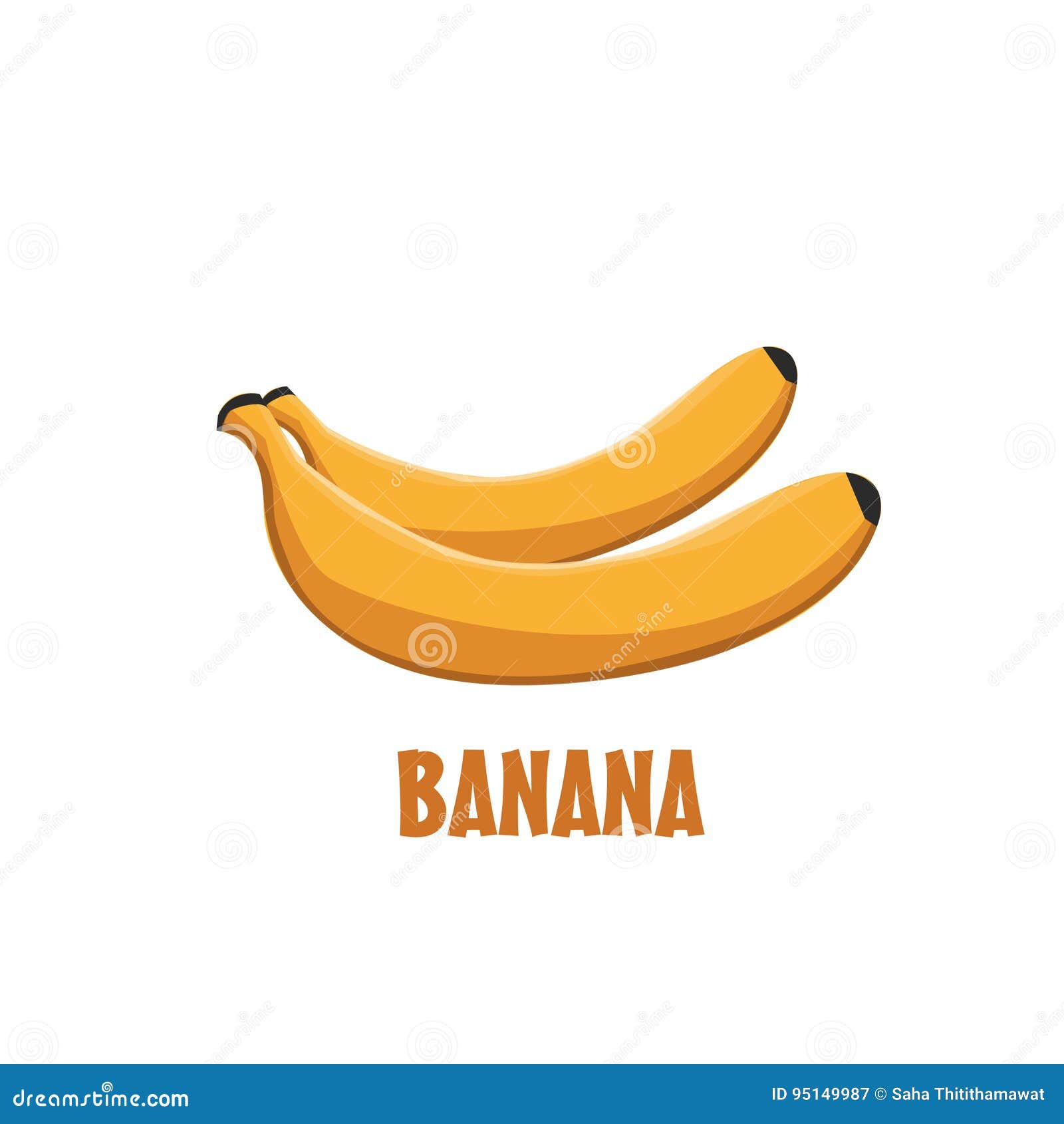 Logo Of Banana Tree Vector Illustration Line Art Design, Interior