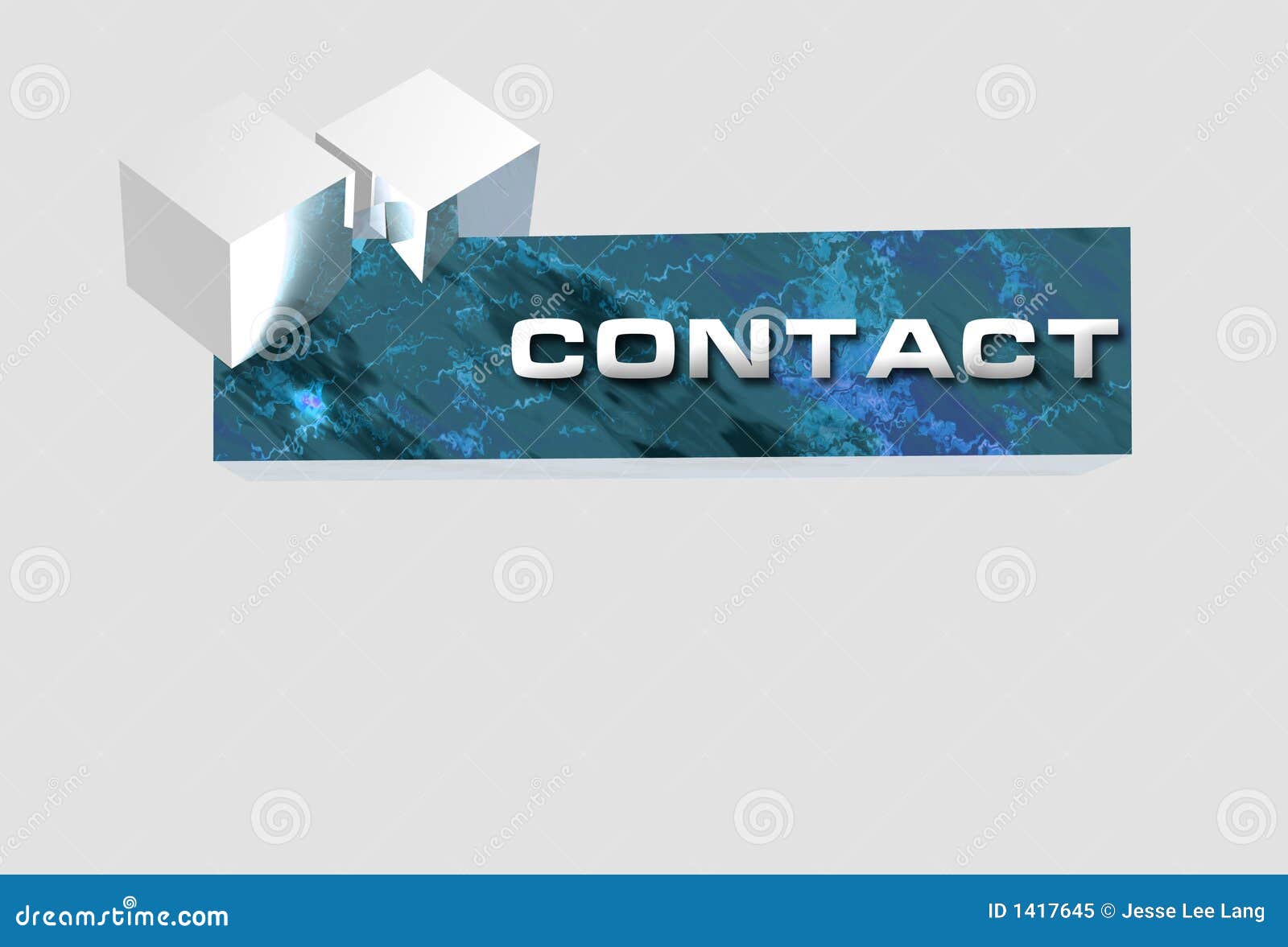 Logo banner contact stock illustration. Illustration of logo 1417645