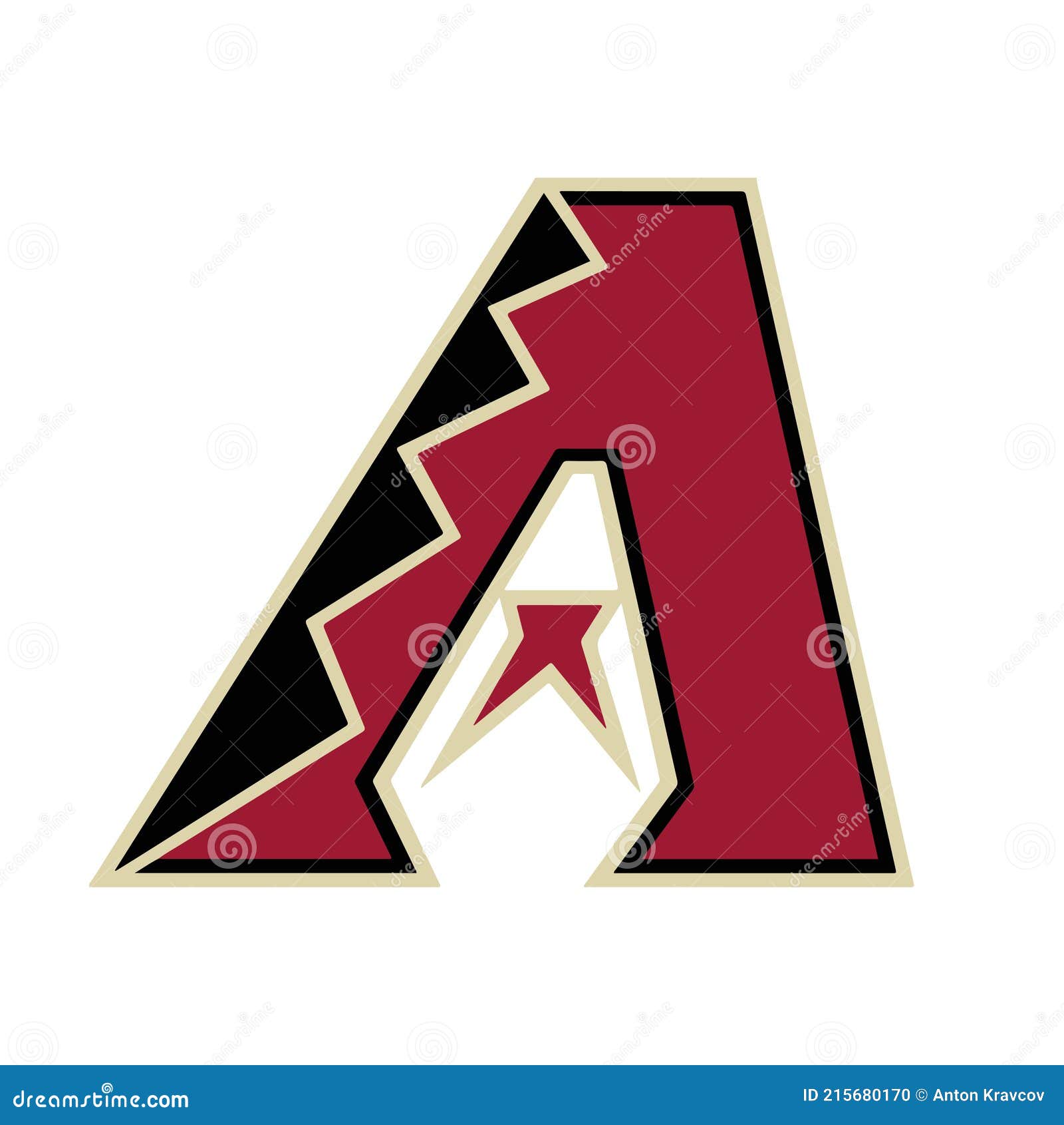 Logo of Baseball Team Arizona Editorial Image Illustration of clipart