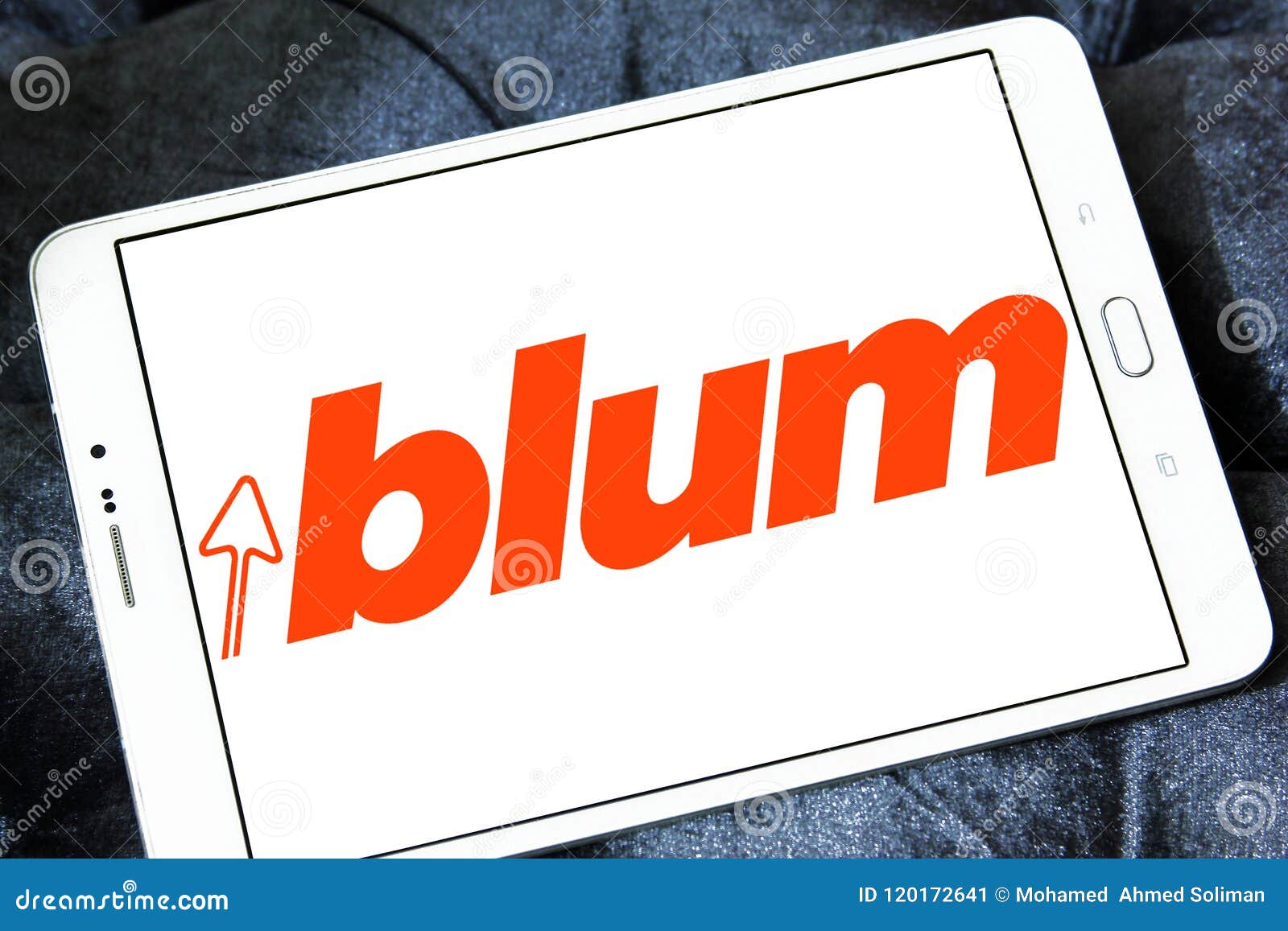 Blum Furniture Fittings Company Logo Editorial Photo Image Of