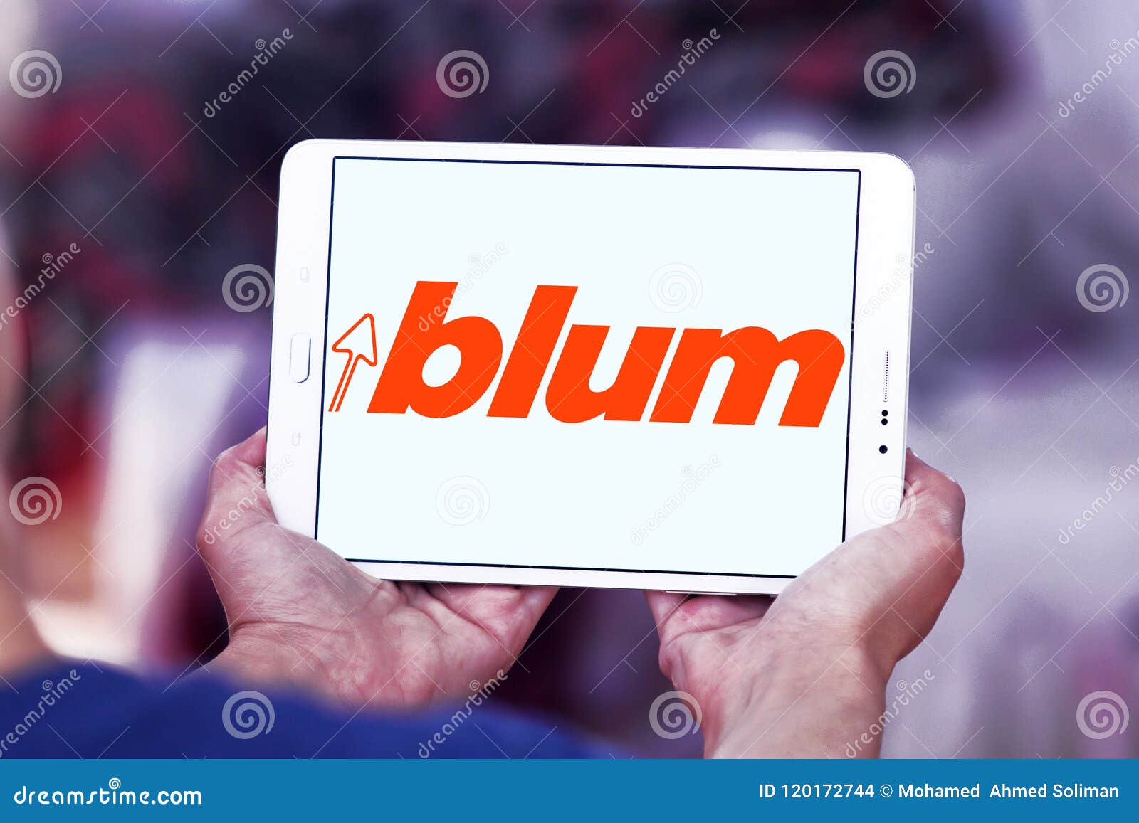 Blum Furniture Fittings Company Logo Editorial Stock Image Image