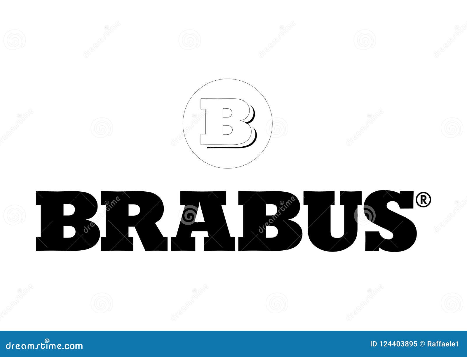 Logo Brabus editorial image. Illustration of smart, logo - 124403895