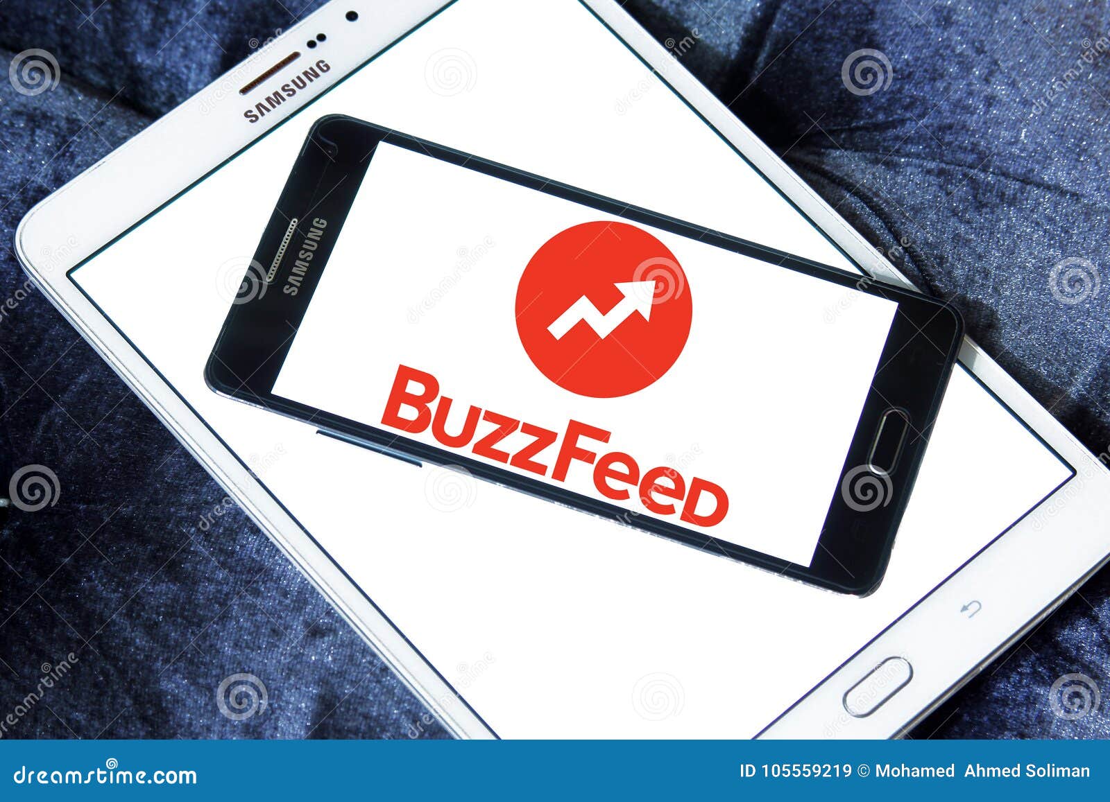 buzzfeed logo editorial stock