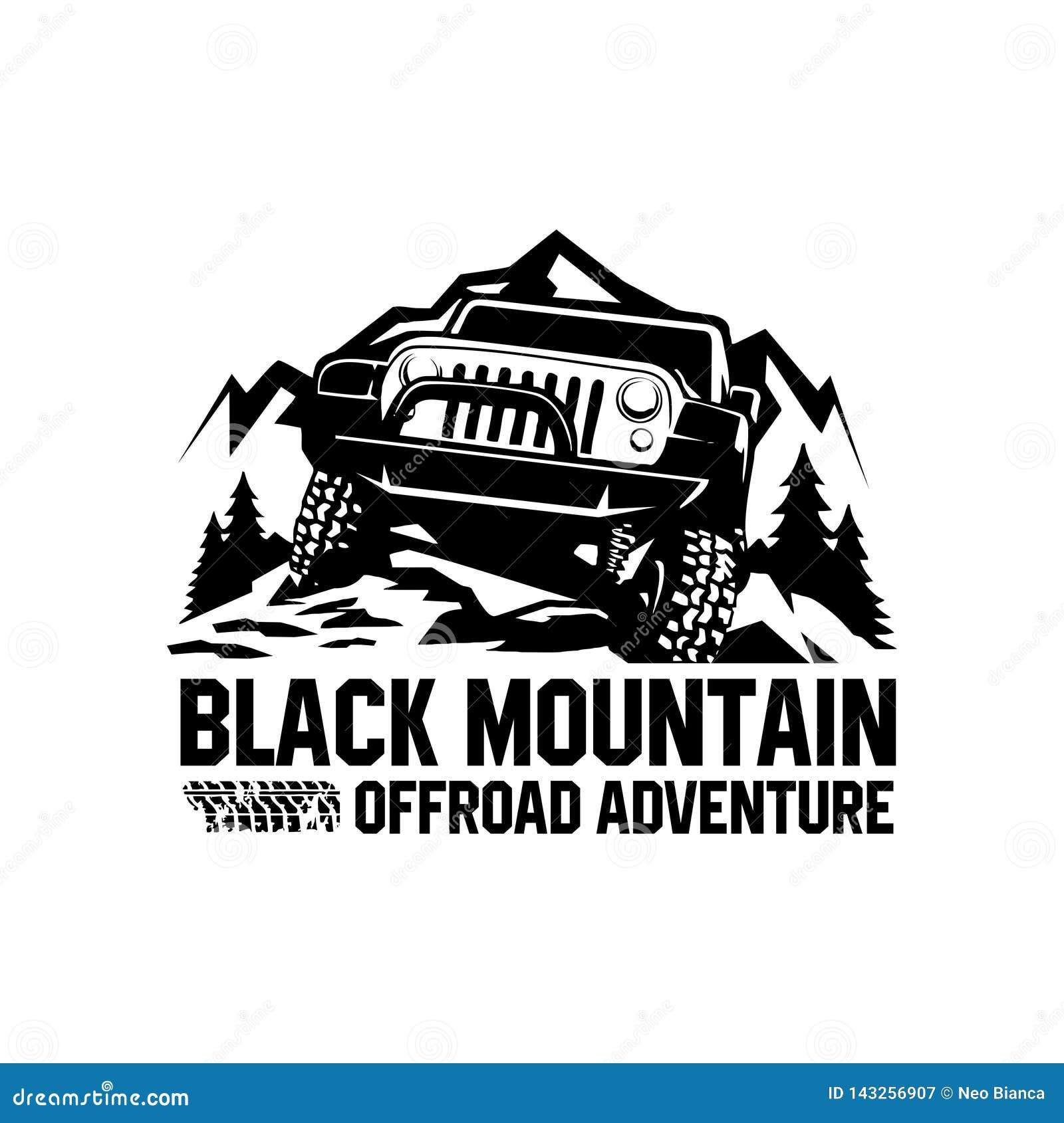 black mountain offroad adventure logo 