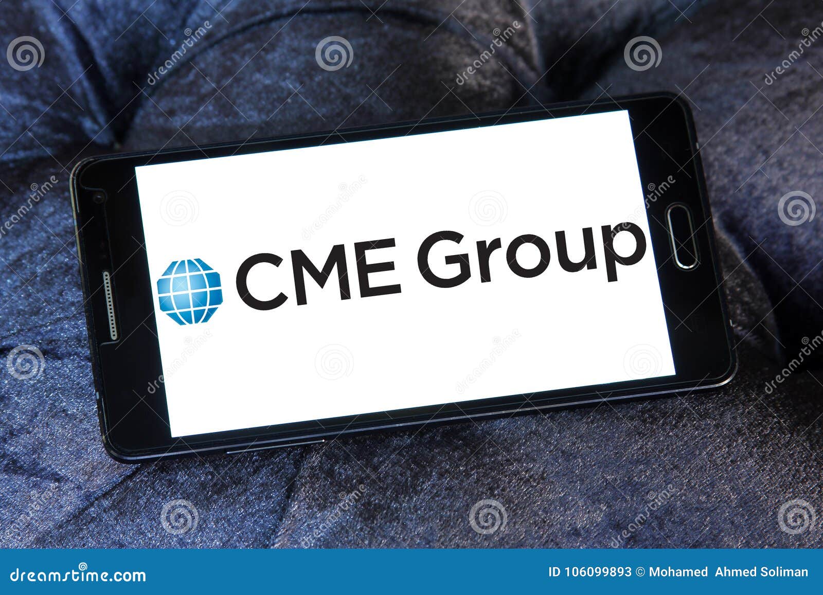 CME Group logo editorial stock photo. Image of exchanger ...