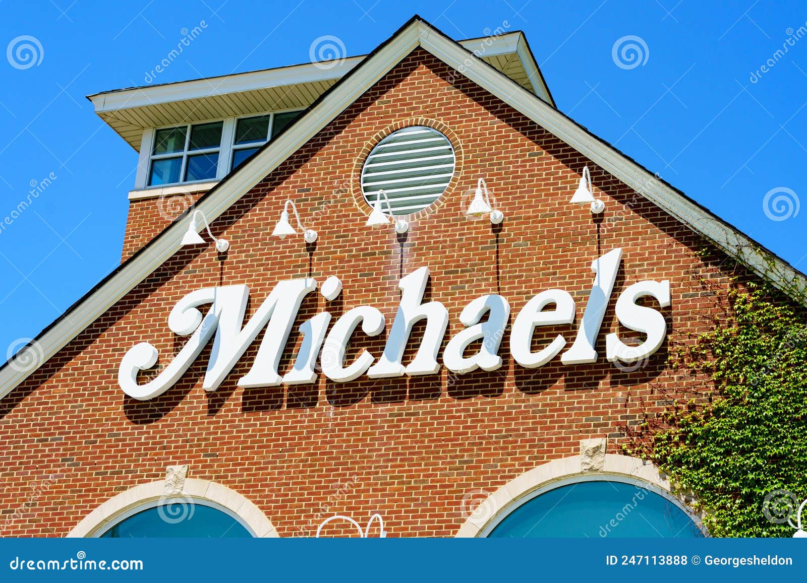 Logo da loja de michaels foto de stock editorial. Imagem de arte - 247113888